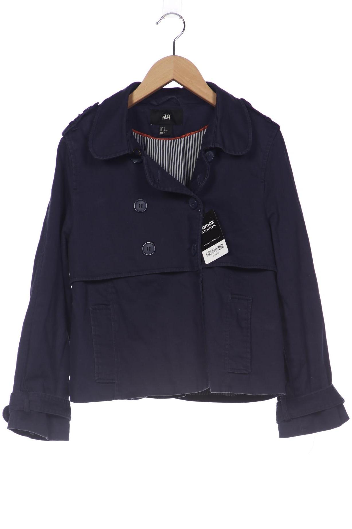 

H&M Damen Jacke, marineblau, Gr. 42