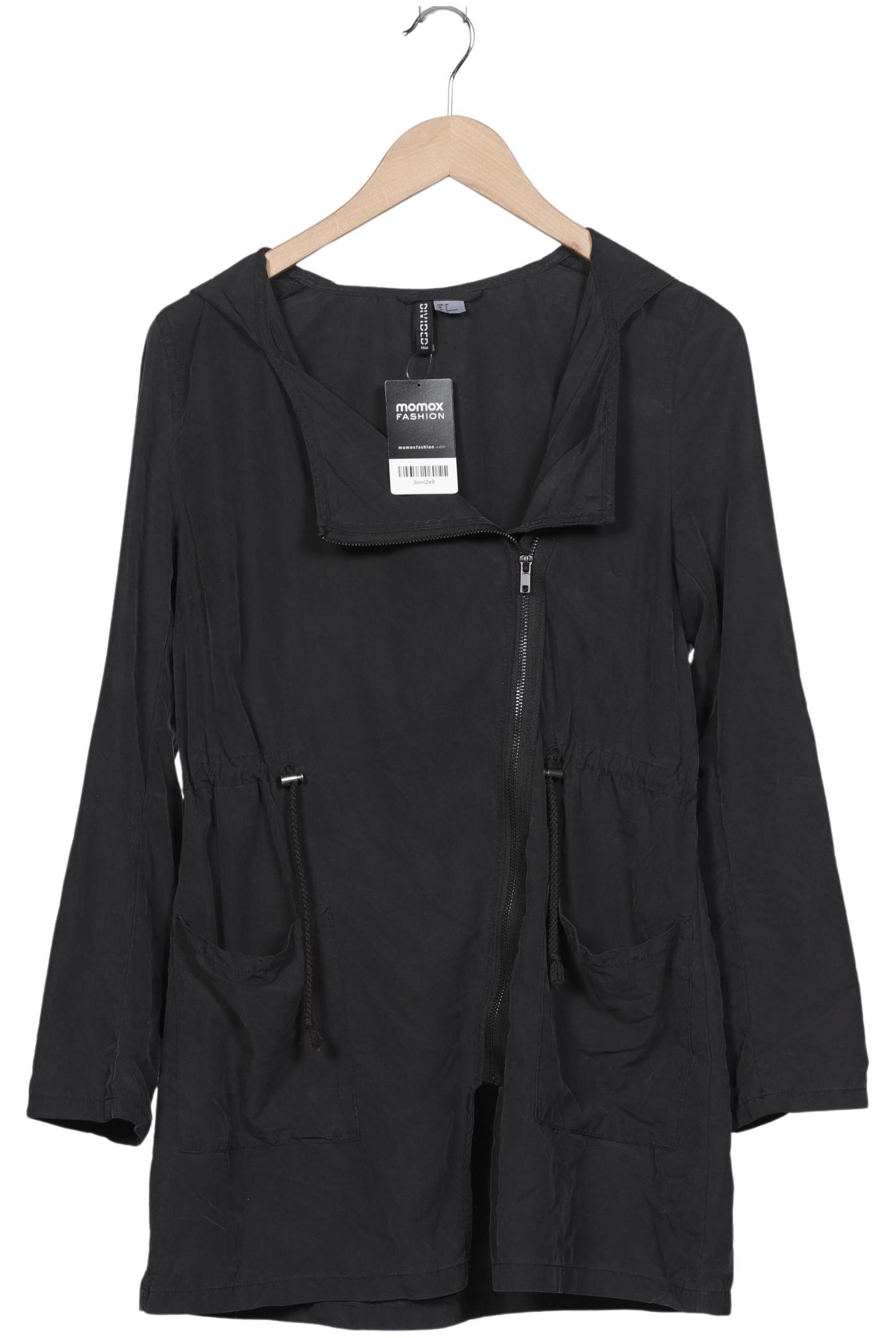 

H&M Damen Jacke, schwarz, Gr. 36