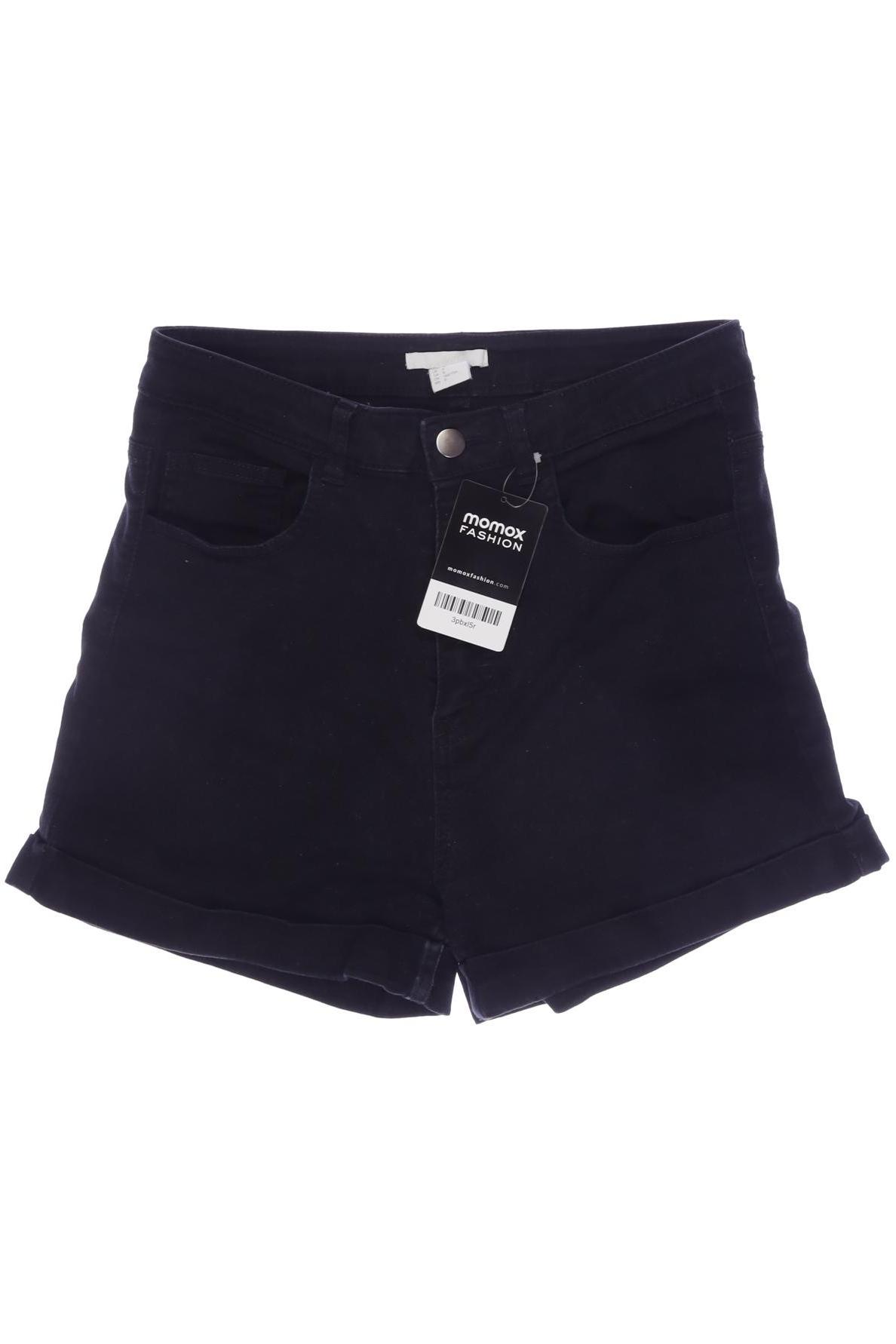 

H&M Damen Shorts, schwarz, Gr. 38