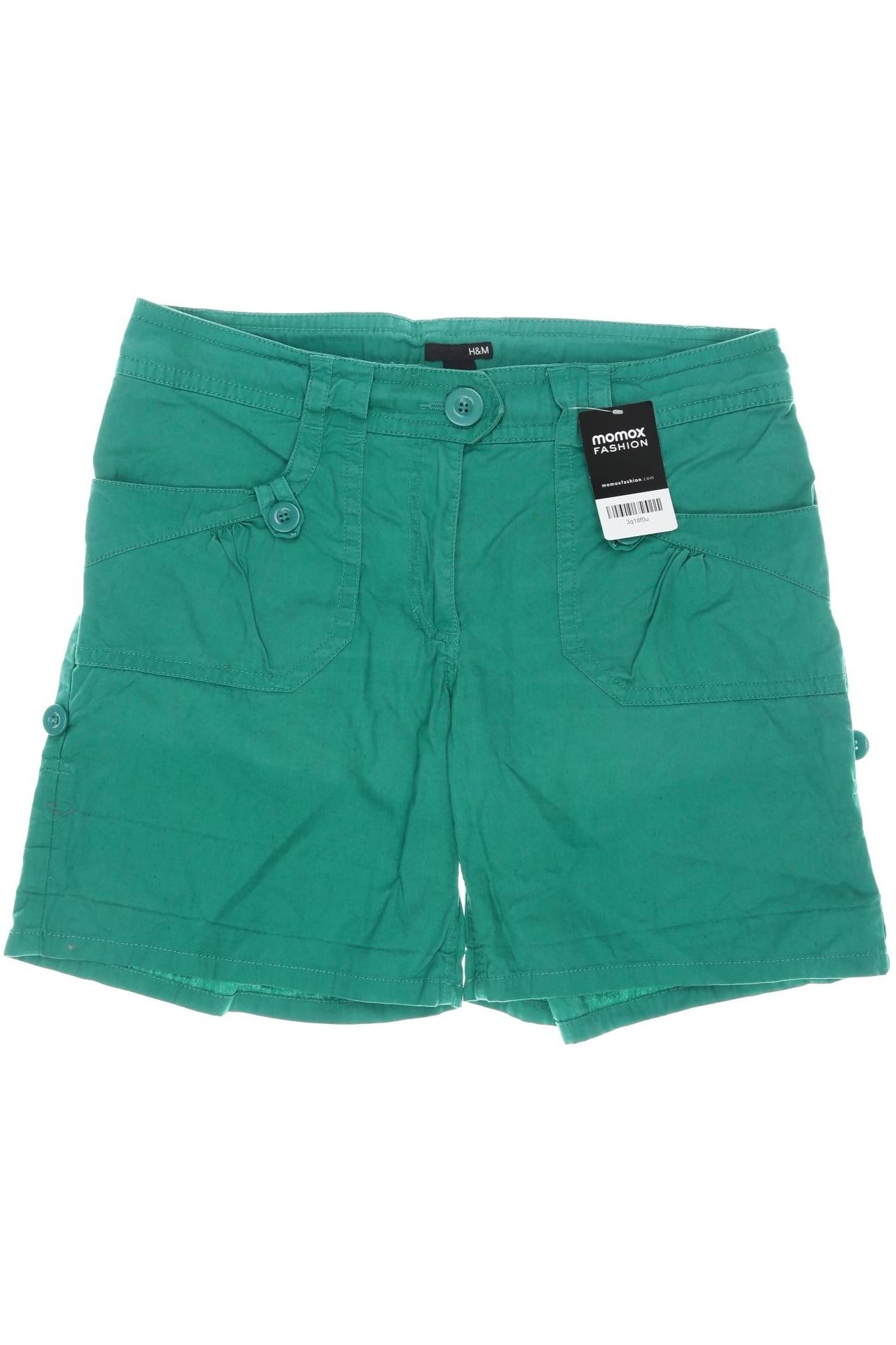 

H&M Damen Shorts, grün, Gr. 42