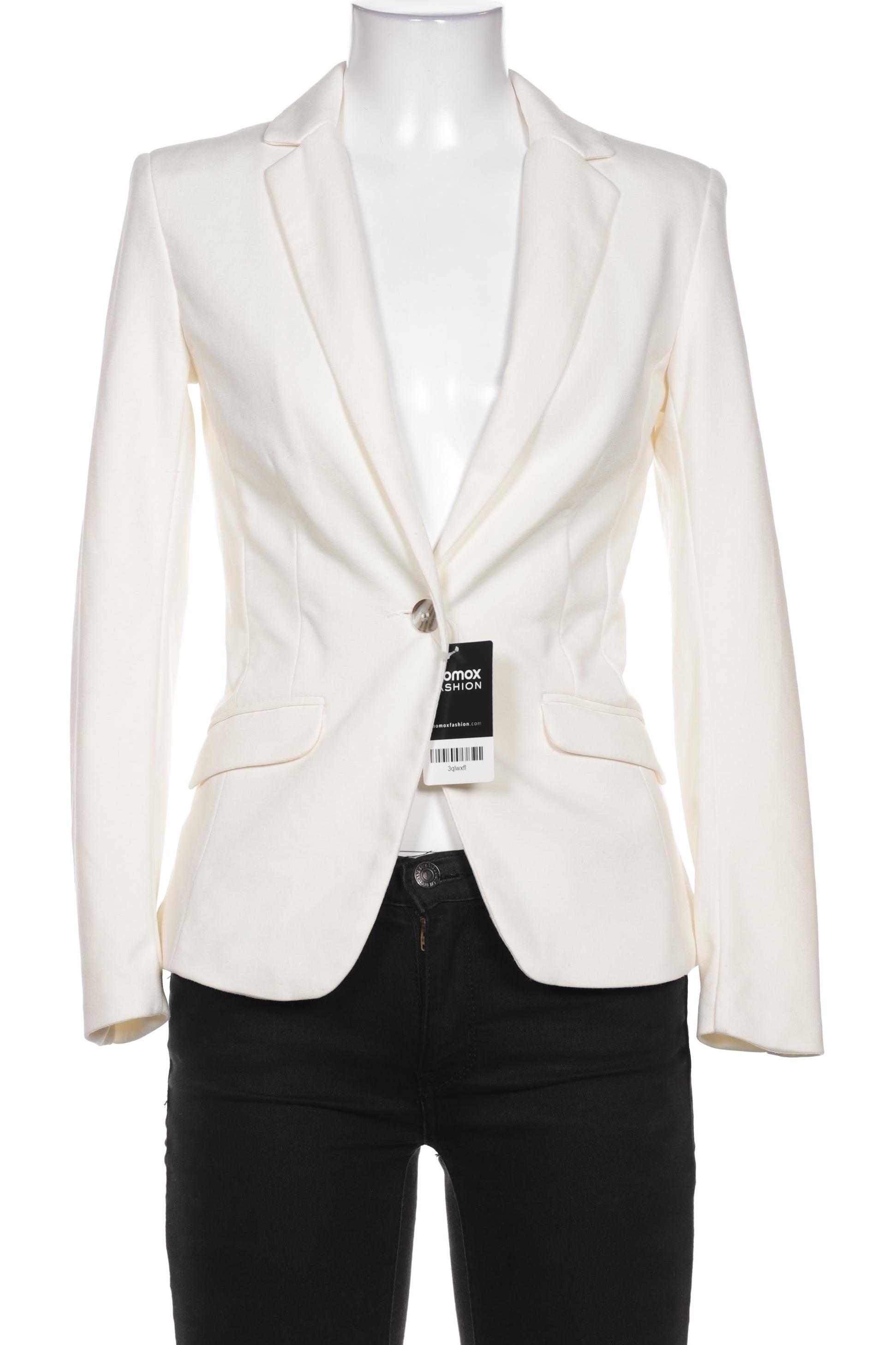 

H&M Damen Blazer, cremeweiß