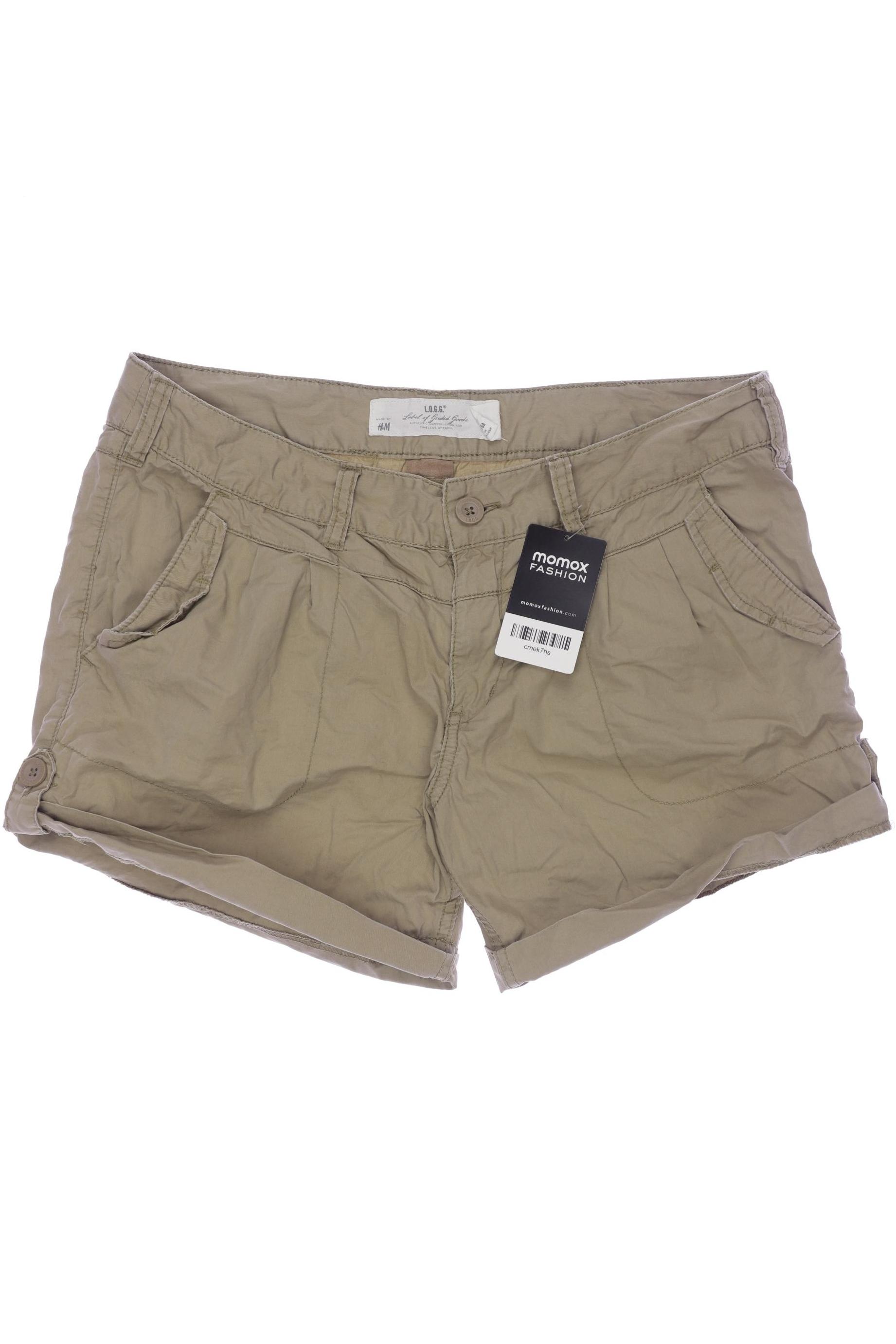 

H&M Damen Shorts, beige, Gr. 40