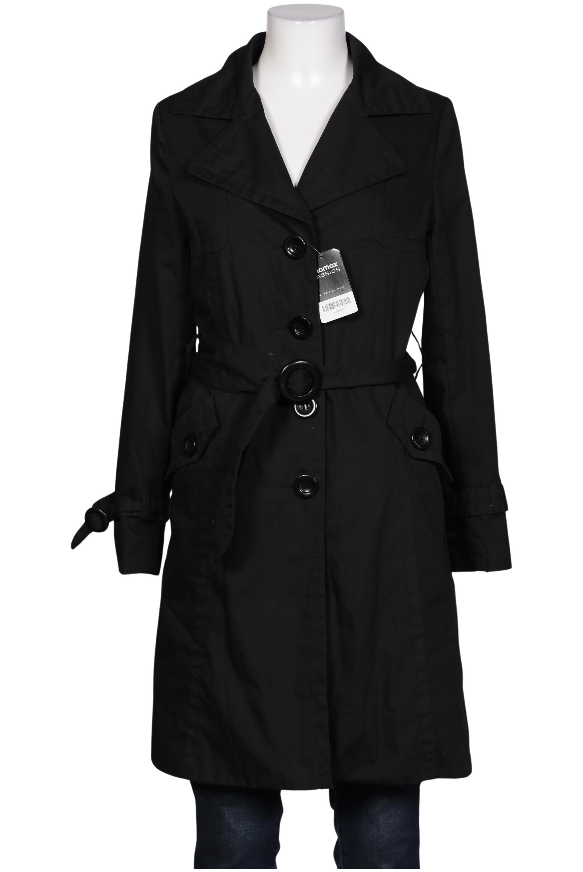 

H&M Damen Mantel, schwarz, Gr. 40