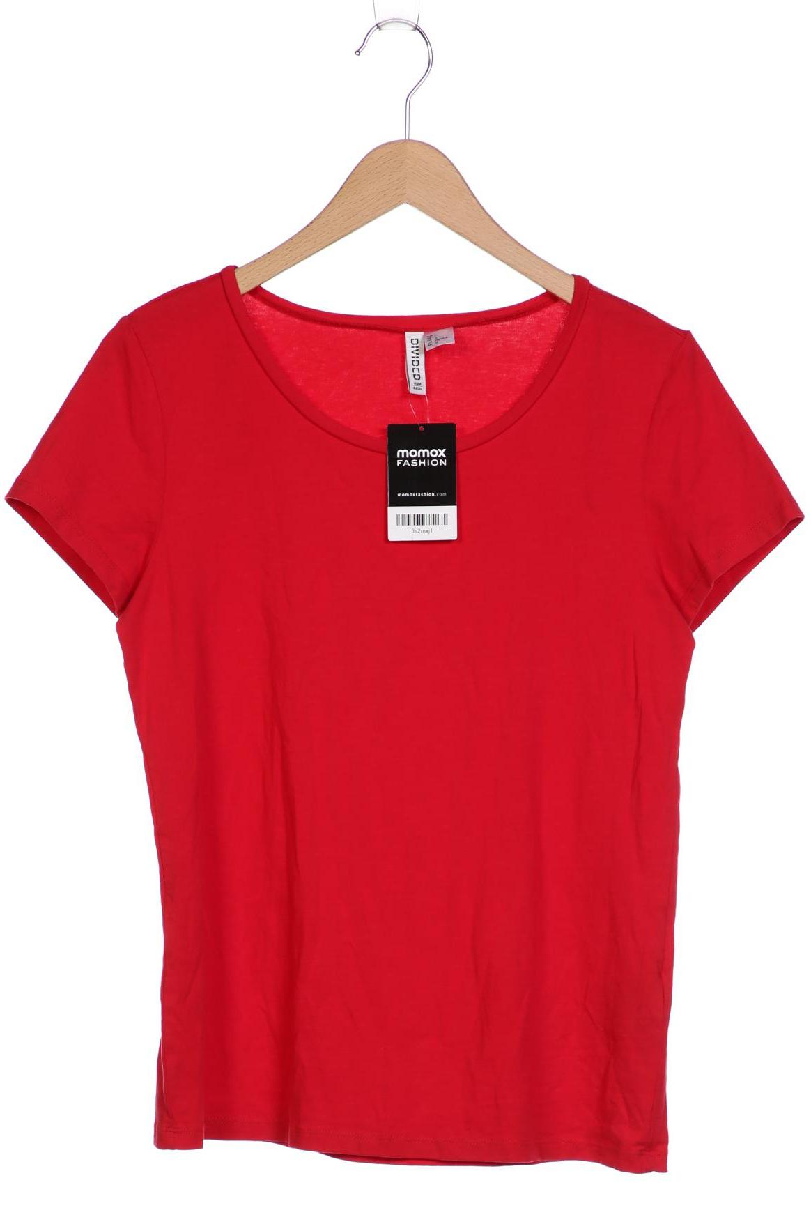 

H&M Damen T-Shirt, rot