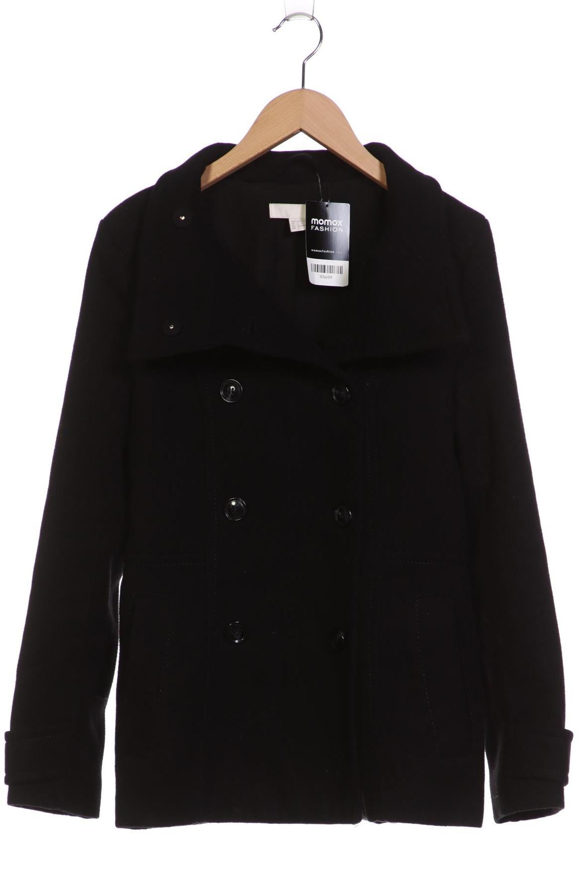 

H&M Damen Jacke, schwarz, Gr. 36