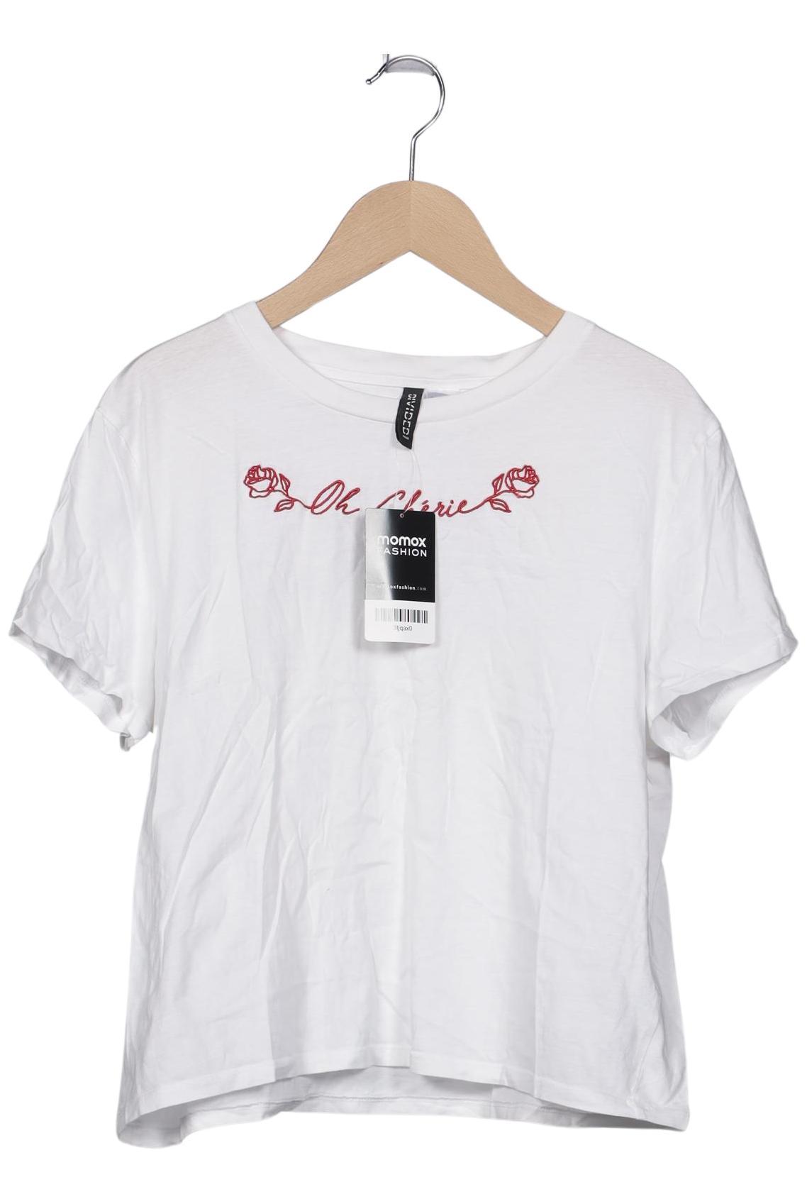 

H&M Damen T-Shirt, weiß, Gr. 42