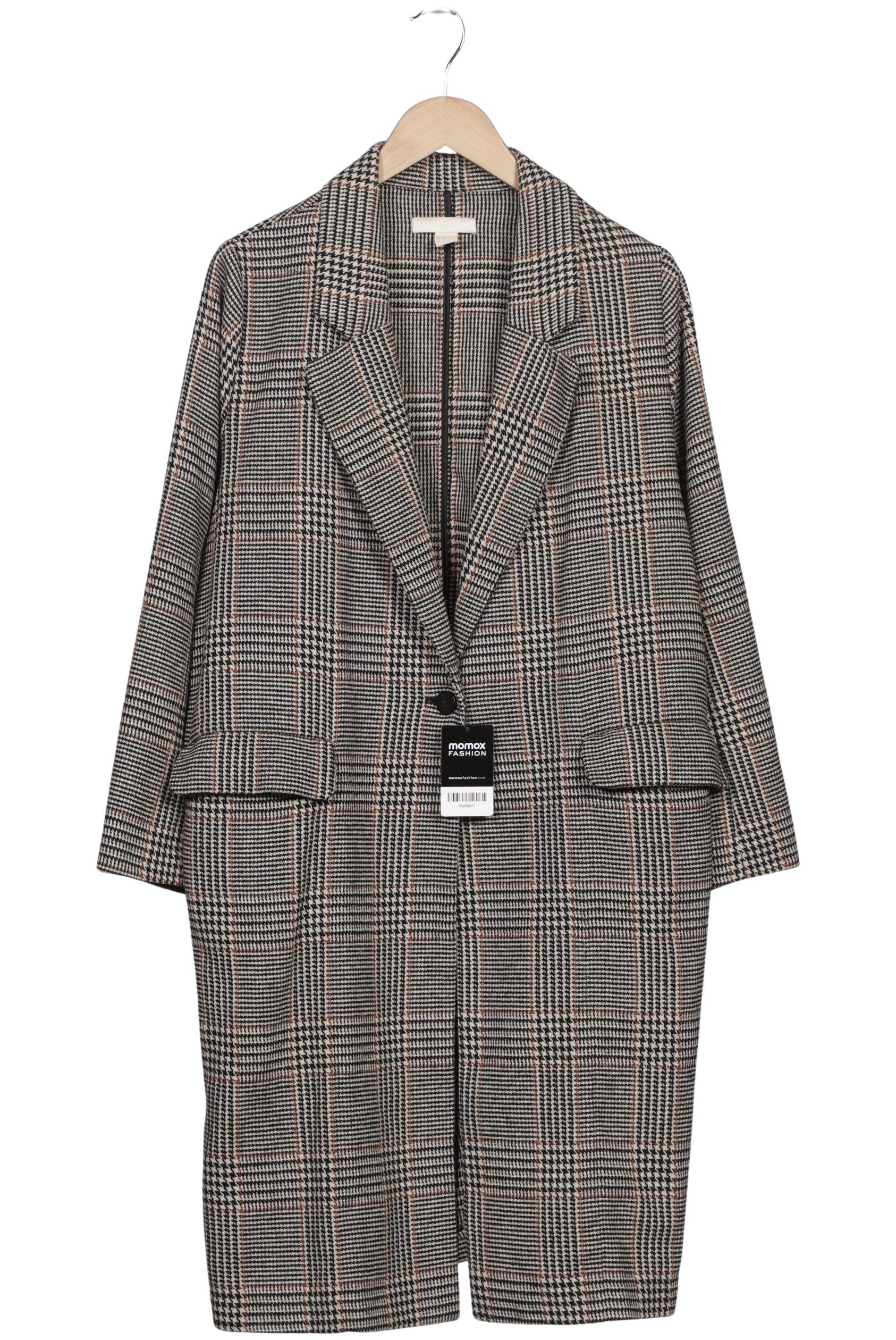 

H&M Damen Mantel, grau, Gr. 42