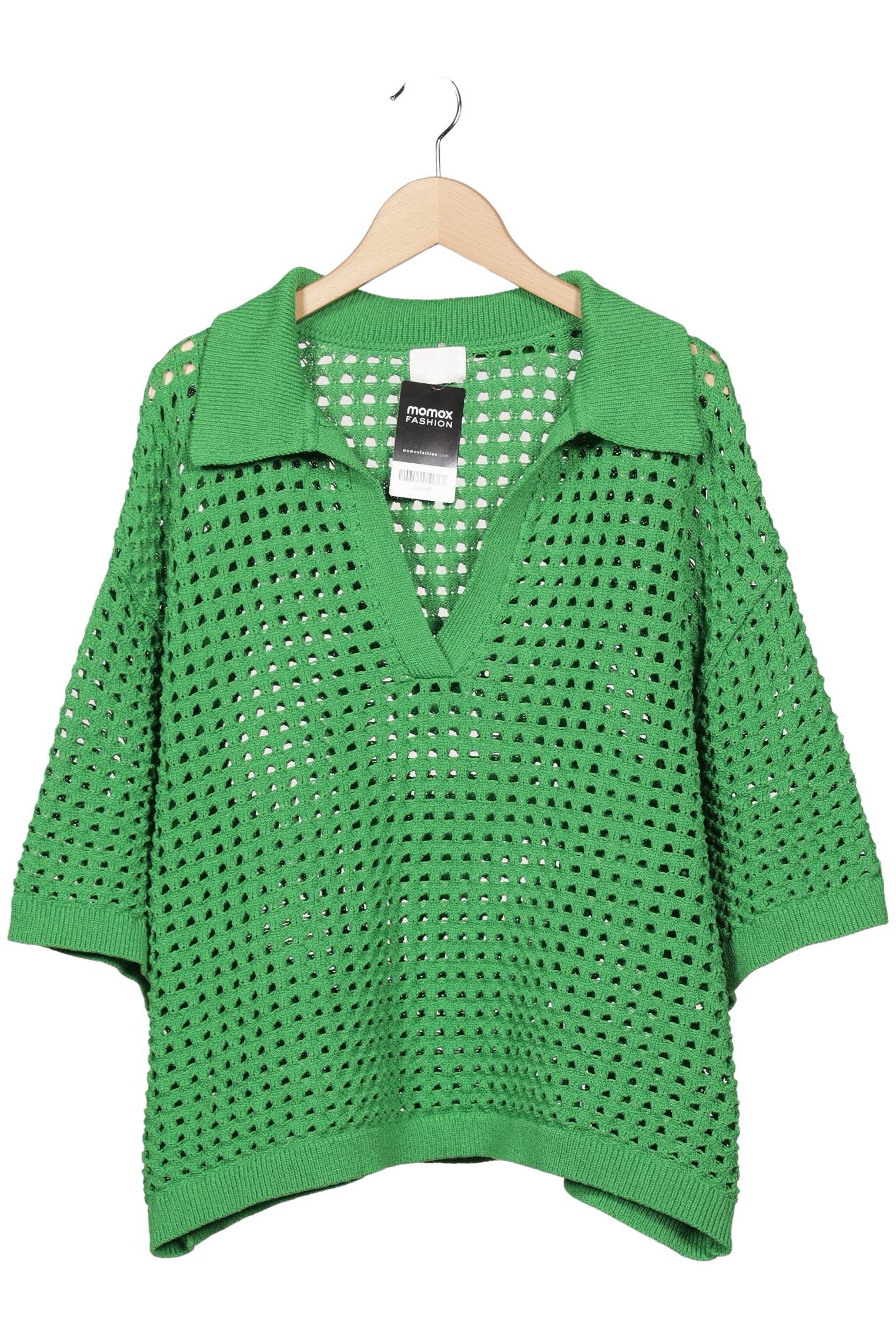 

H&M Damen Pullover, grün, Gr. 46