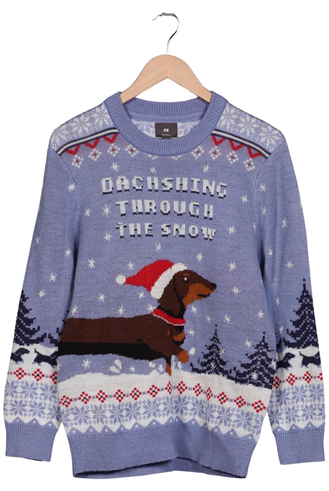 

H&M Damen Pullover, blau, Gr. 36