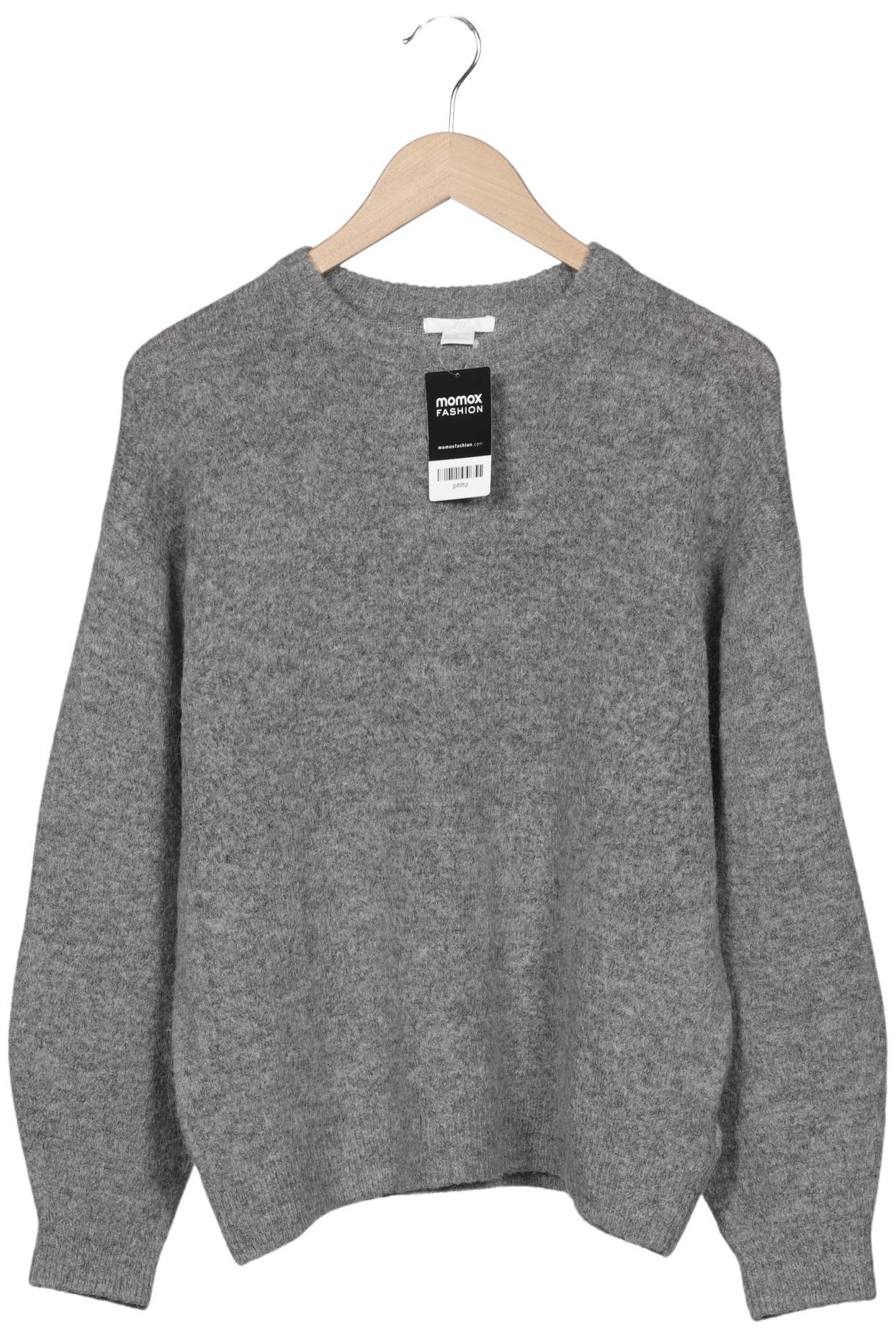 

H&M Damen Pullover, grau, Gr. 34