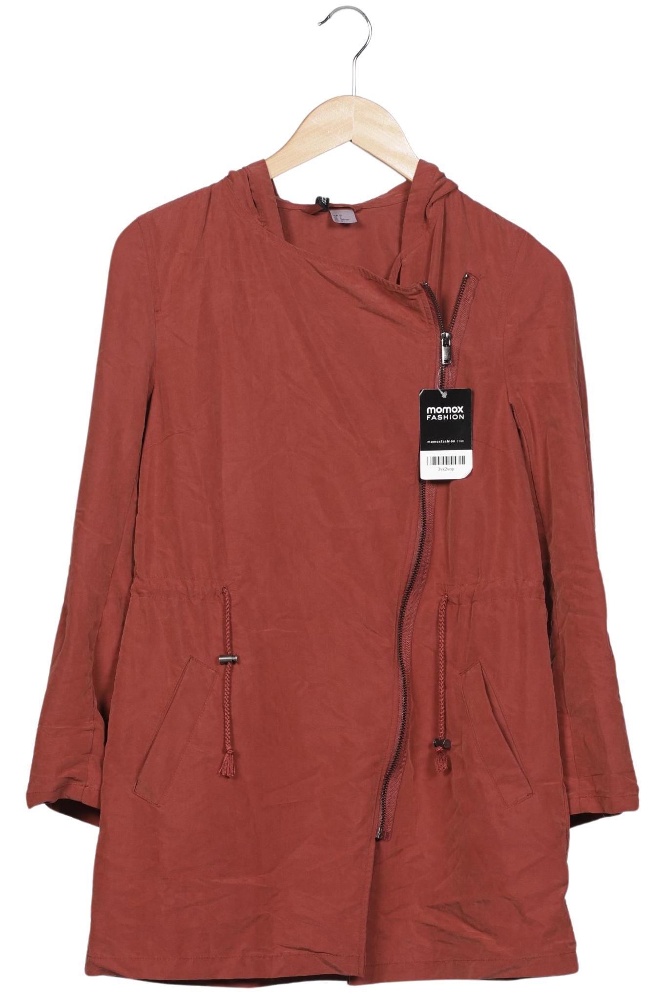 

H&M Damen Mantel, rot, Gr. 32