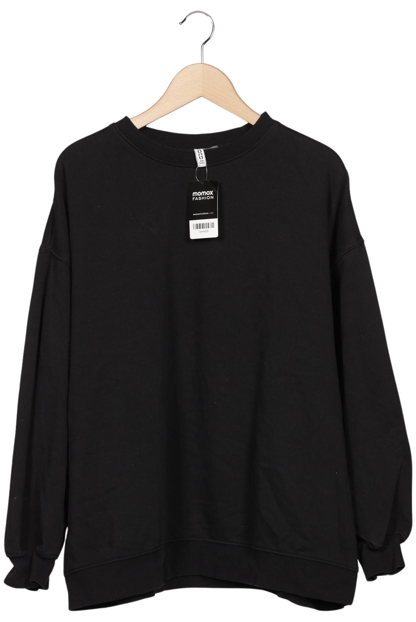 

H&M Damen Sweatshirt, schwarz, Gr. 44