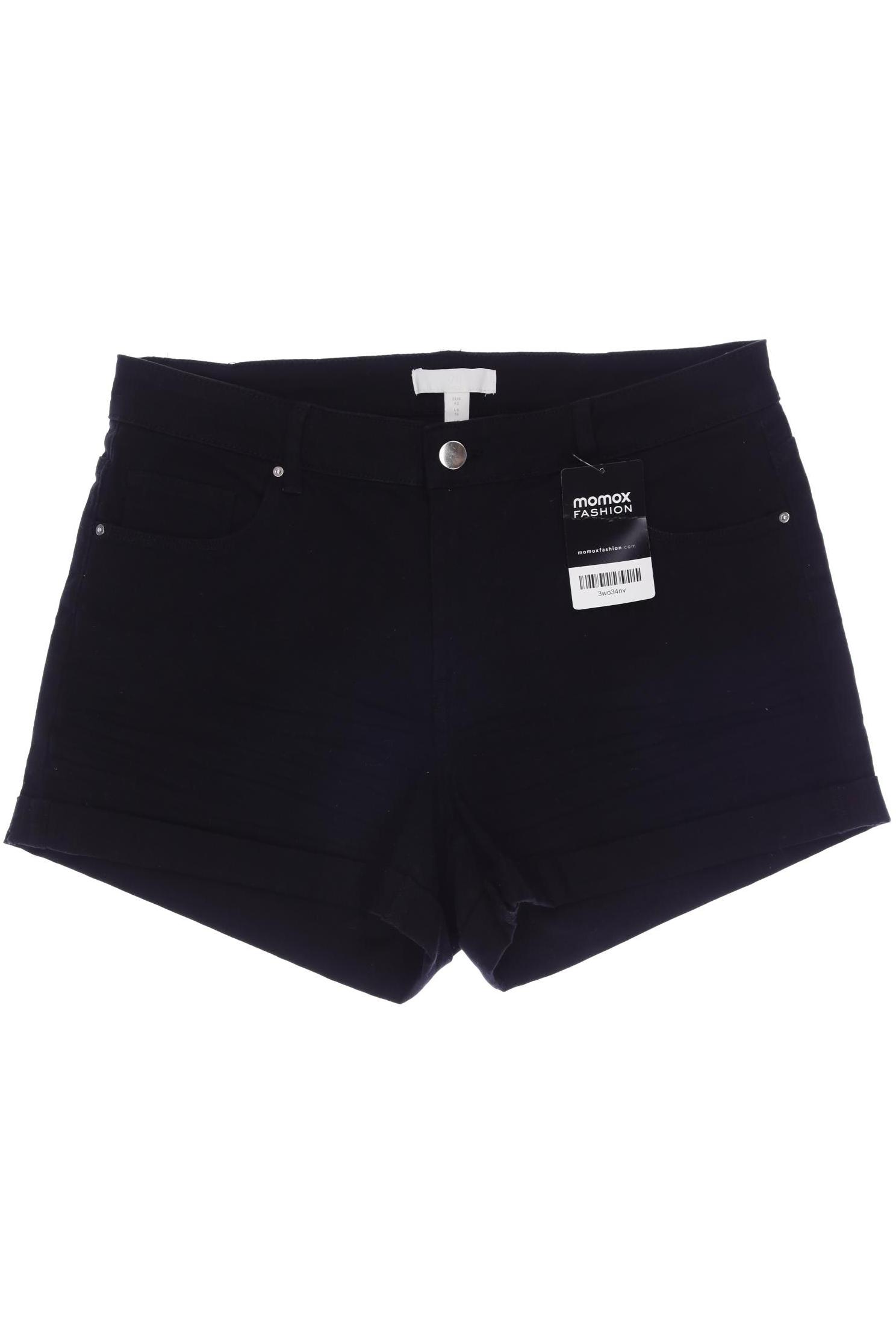 

H&M Damen Shorts, schwarz, Gr. 42