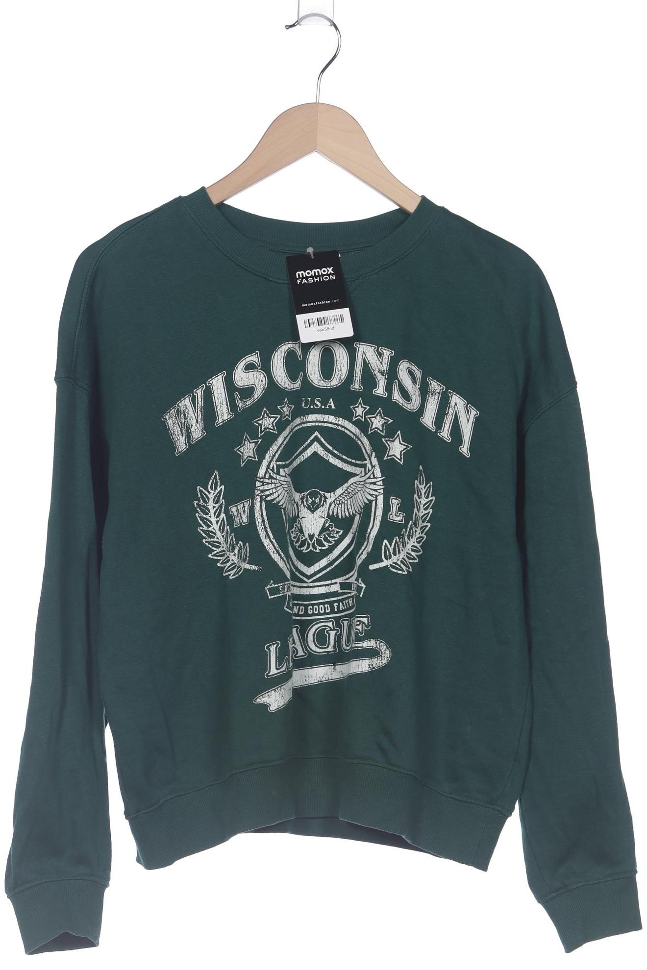 

H&M Damen Sweatshirt, grün, Gr. 38