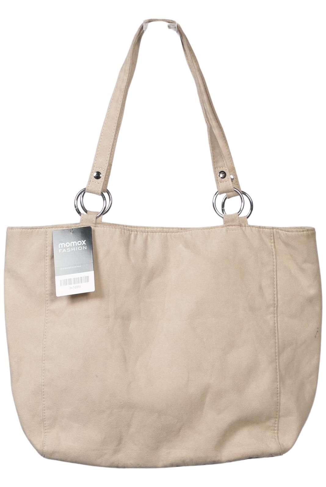 

H&M Damen Handtasche, beige, Gr.