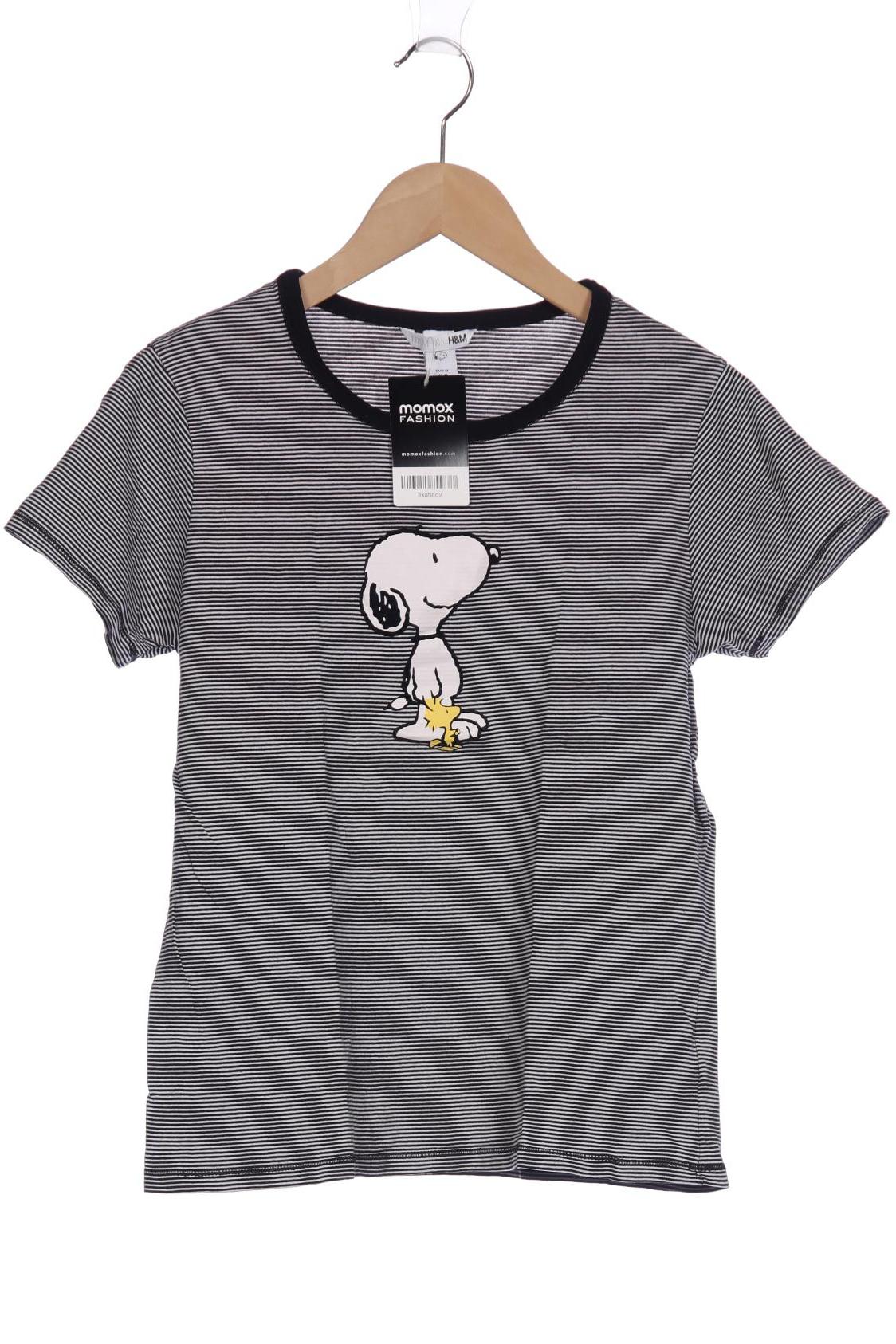 

H&M Damen T-Shirt, schwarz, Gr. 38