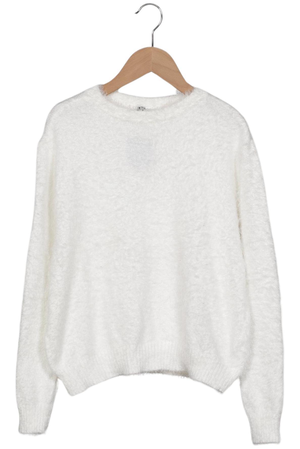 

H&M Damen Pullover, weiß, Gr. 34