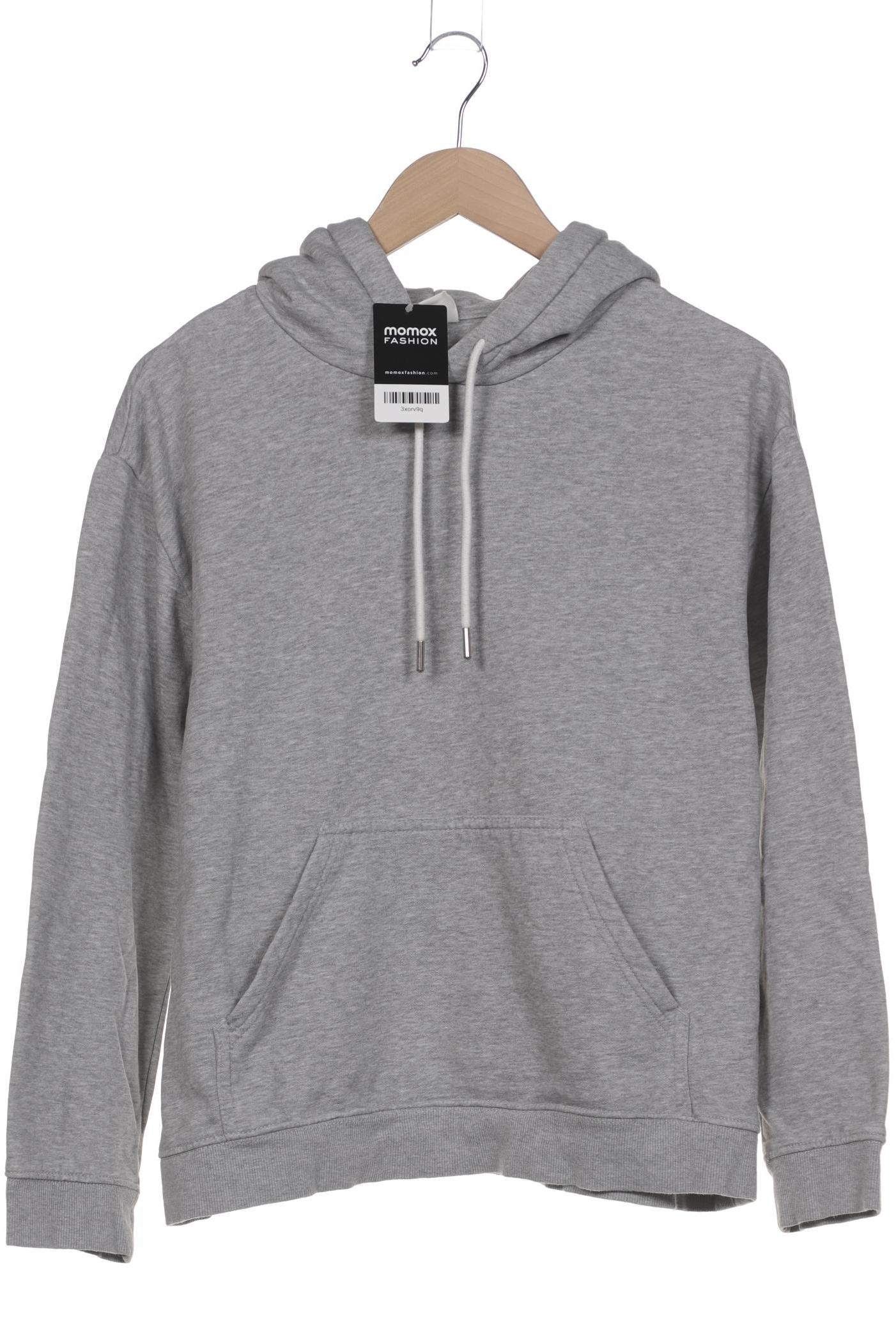 

H&M Damen Kapuzenpullover, grau, Gr. 38