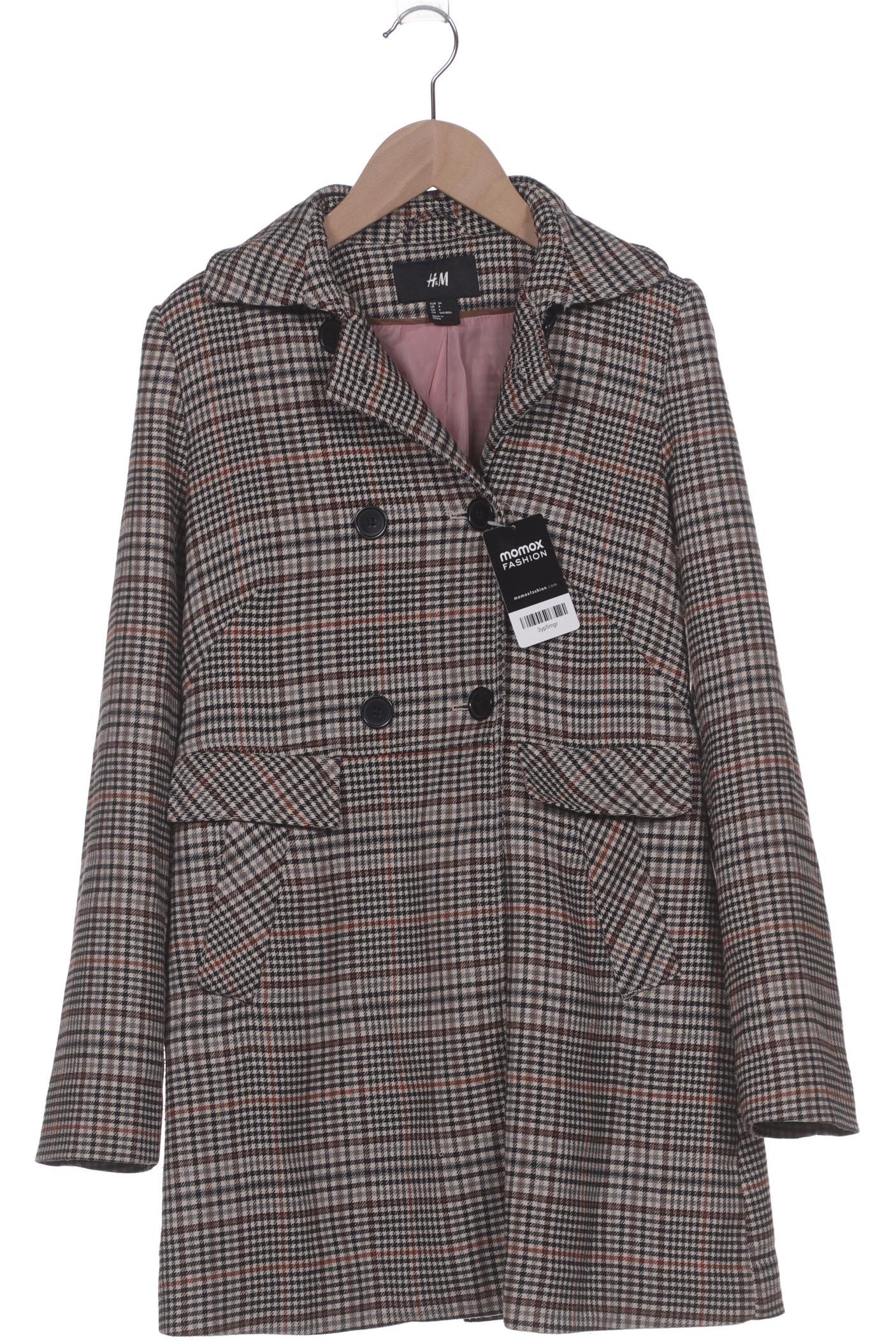 

H&M Damen Mantel, braun, Gr. 34