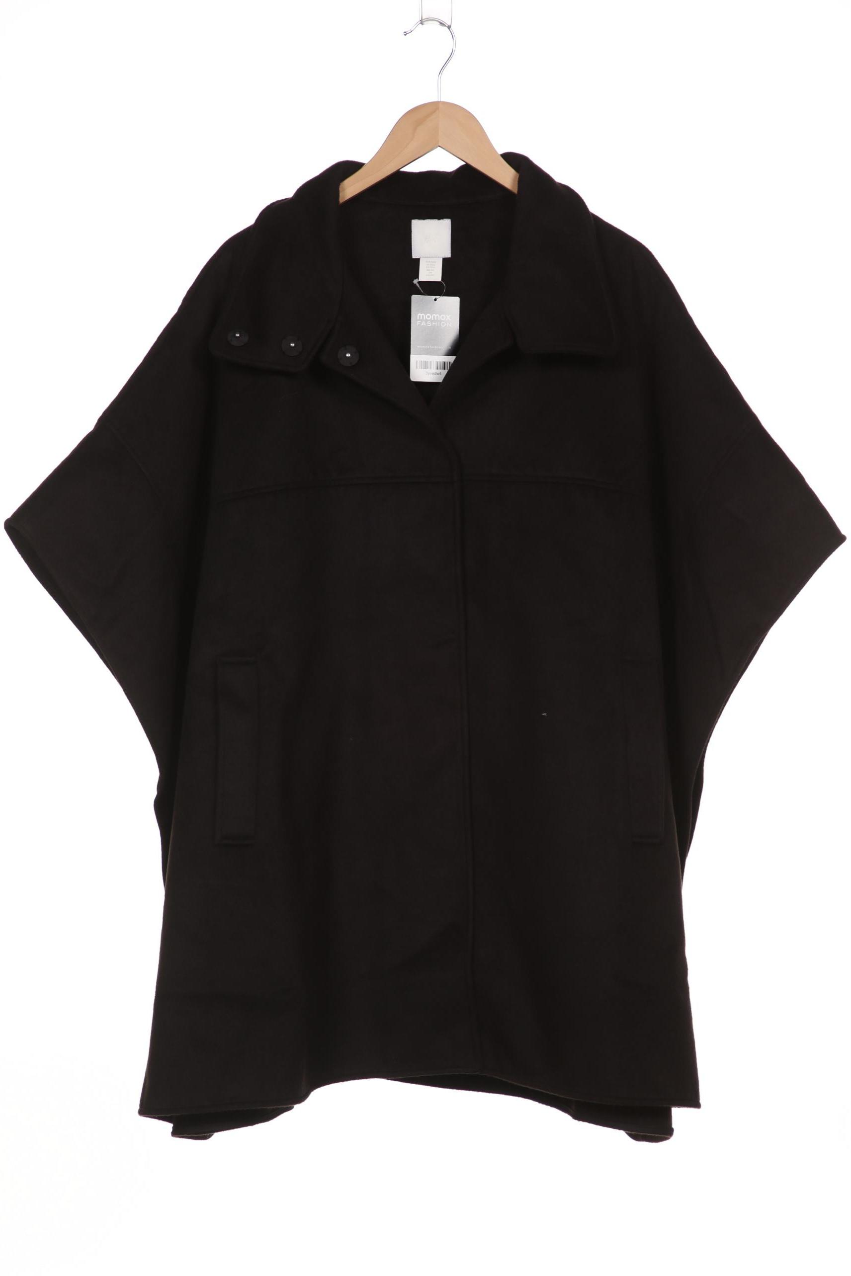 

H&M Damen Mantel, schwarz, Gr. 34