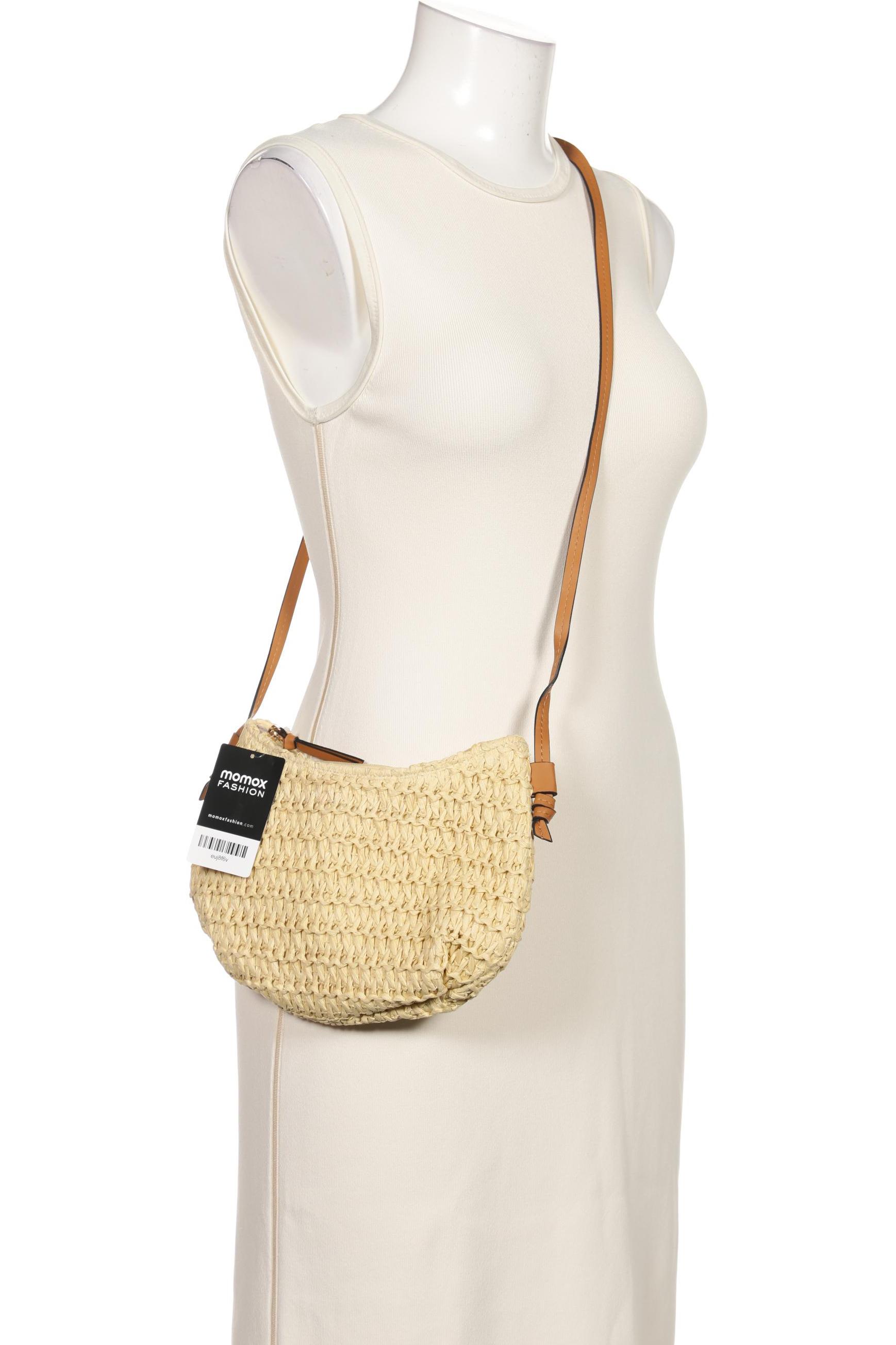 

H&M Damen Handtasche, cremeweiß, Gr.