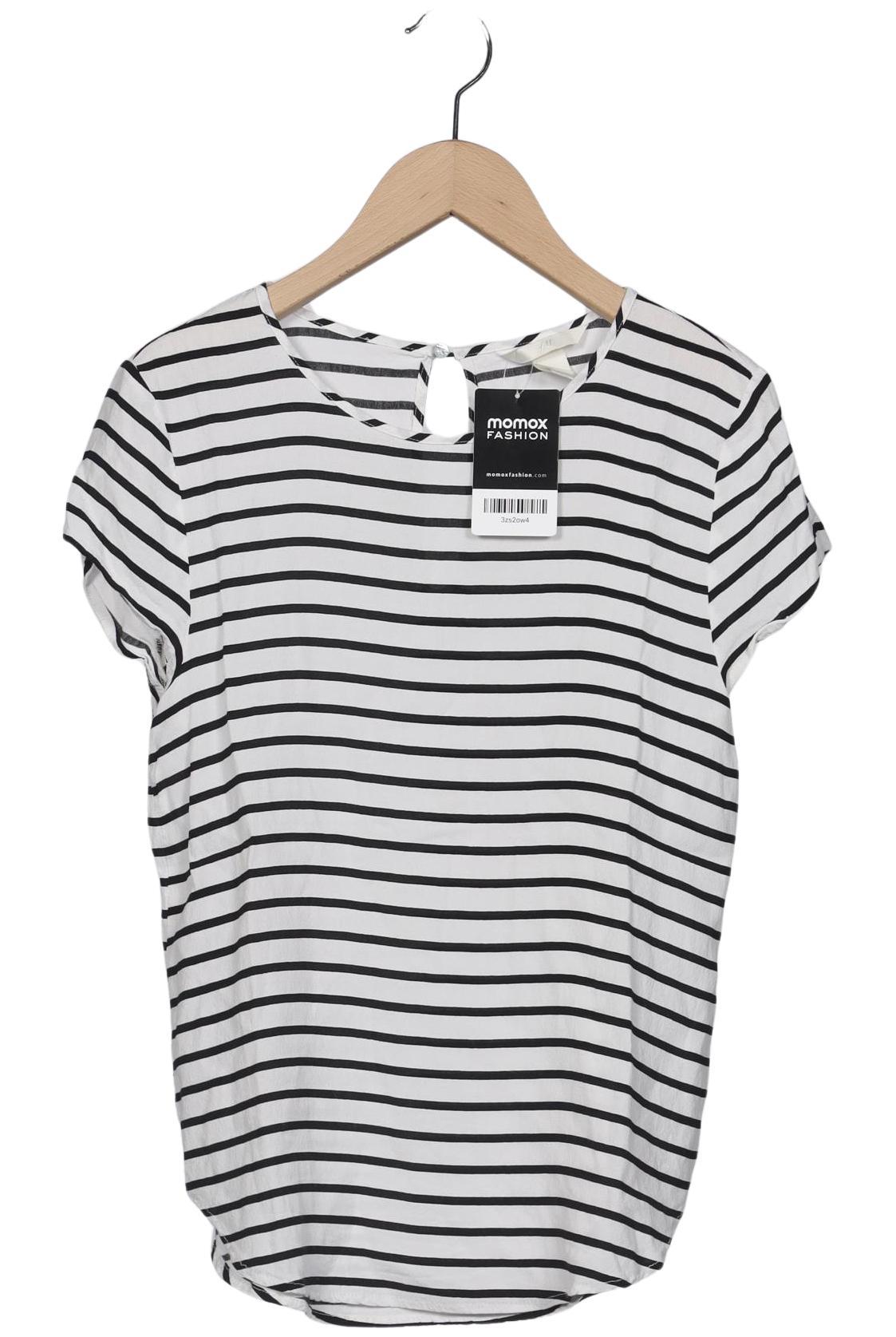 

H&M Damen T-Shirt, weiß, Gr. 34