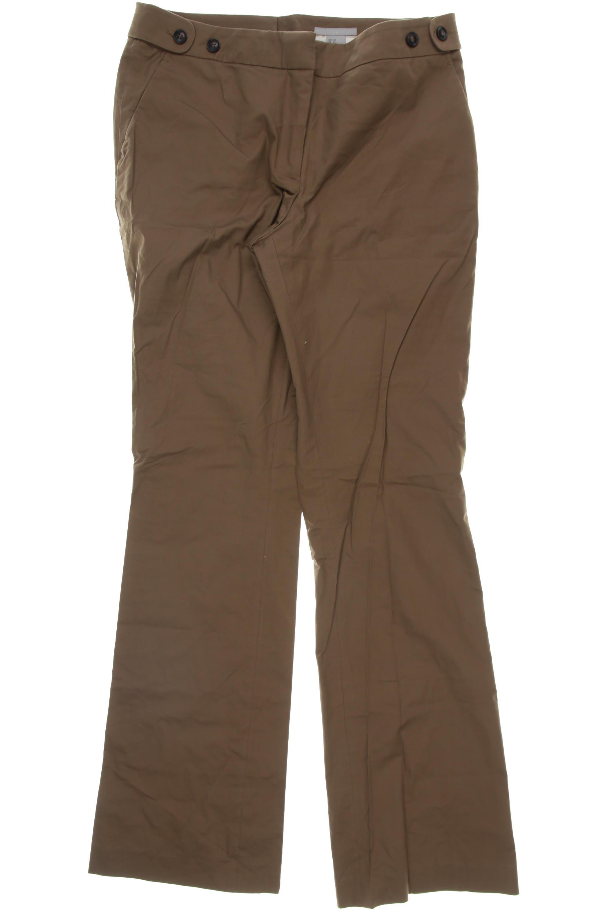 

H&M Damen Stoffhose, braun, Gr. 38