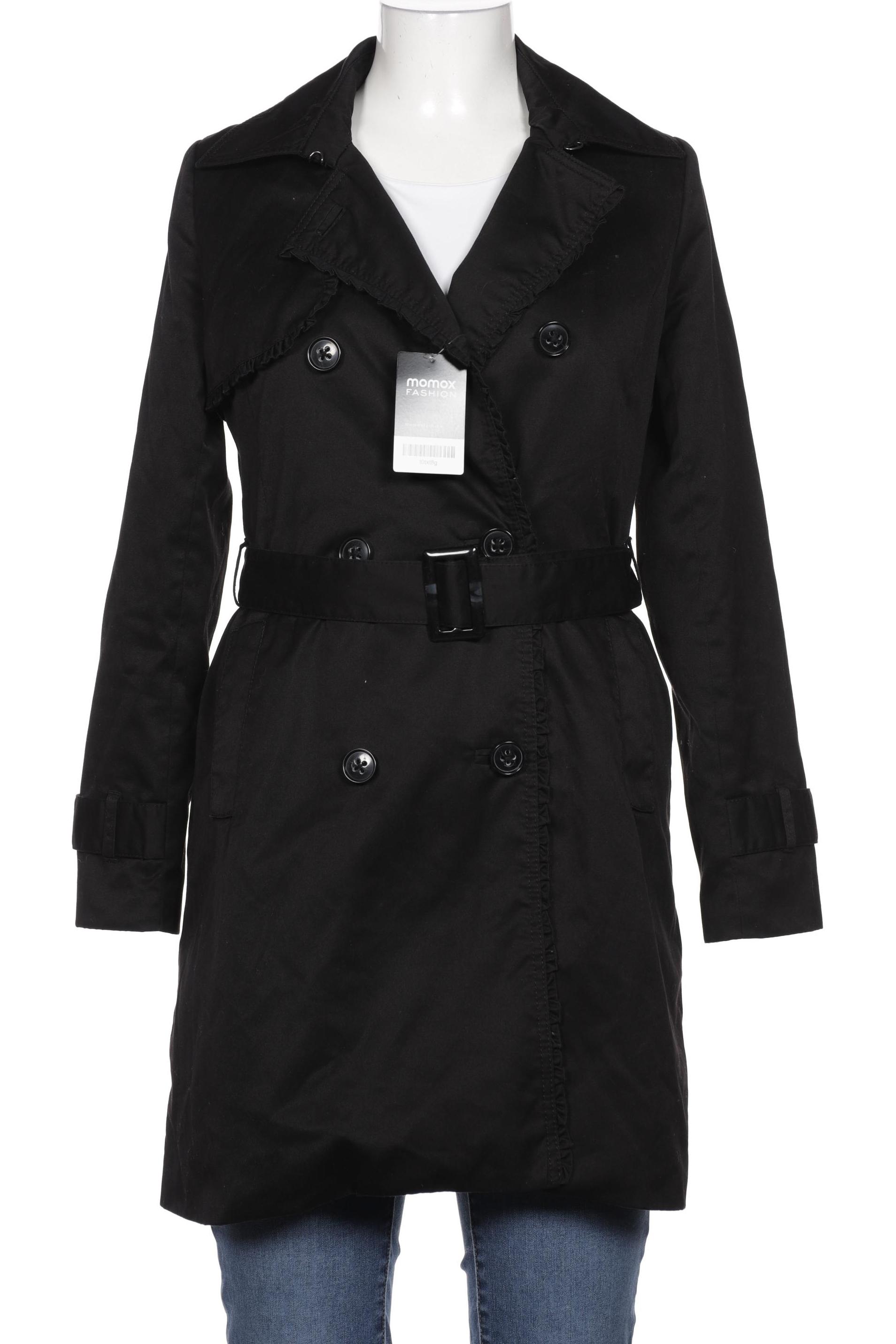 

H&M Damen Mantel, schwarz, Gr. 36