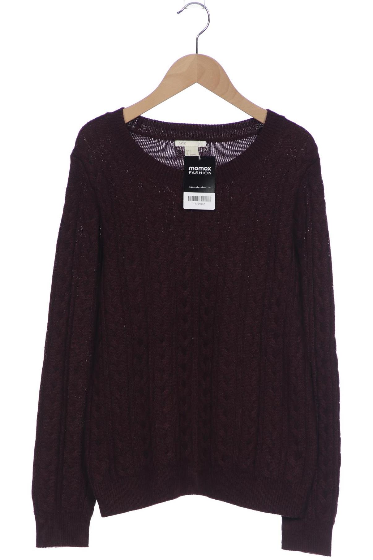 

H&M Damen Pullover, bordeaux, Gr. 36