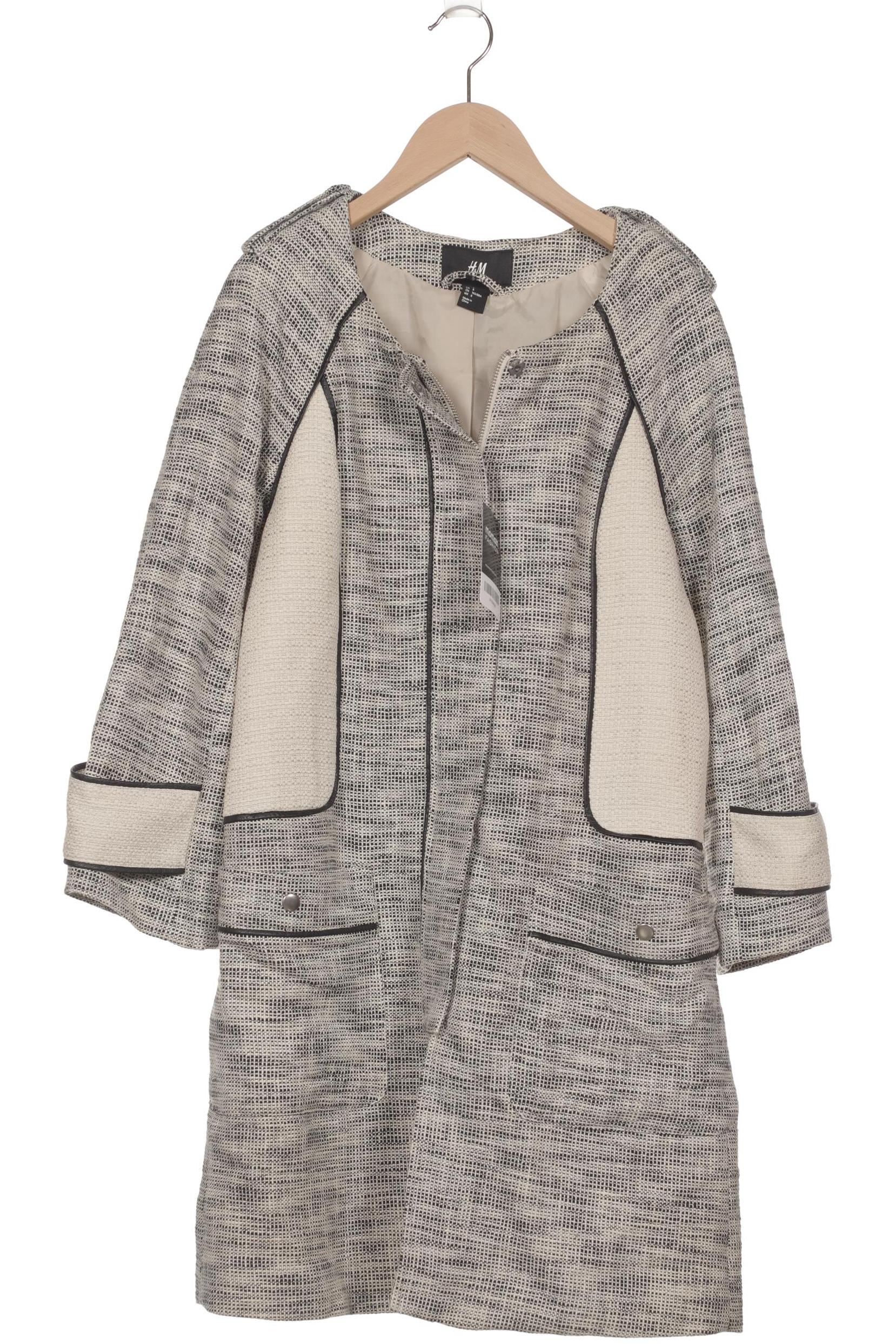 

H&M Damen Mantel, schwarz, Gr. 36