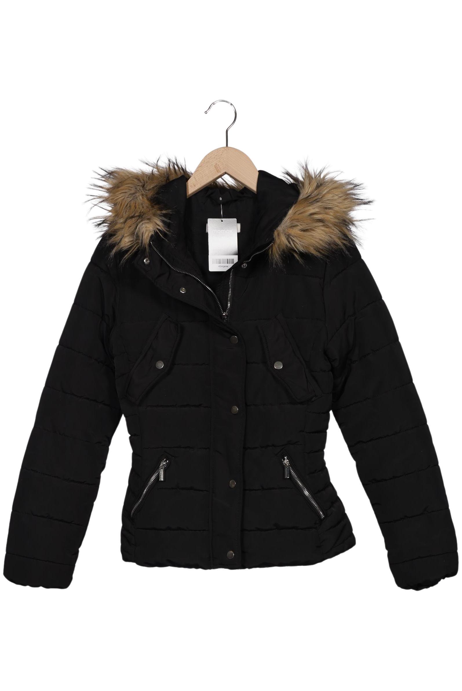 

H&M Damen Jacke, schwarz, Gr. 32