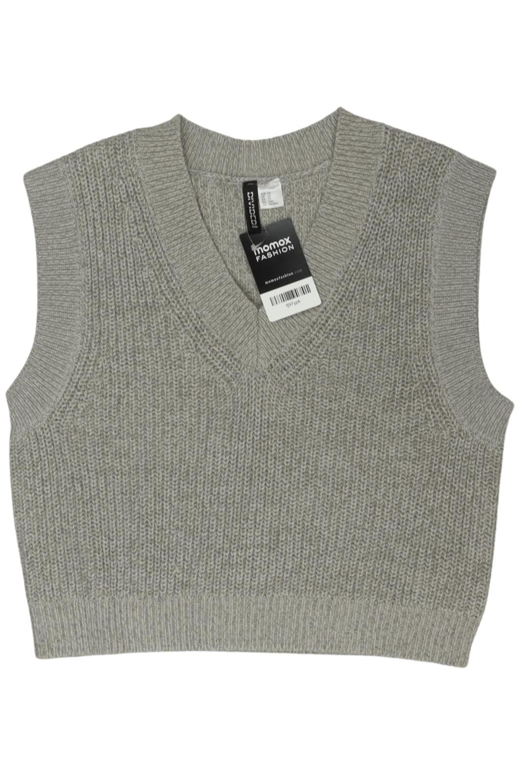 

H&M Damen Pullover, grau, Gr. 34