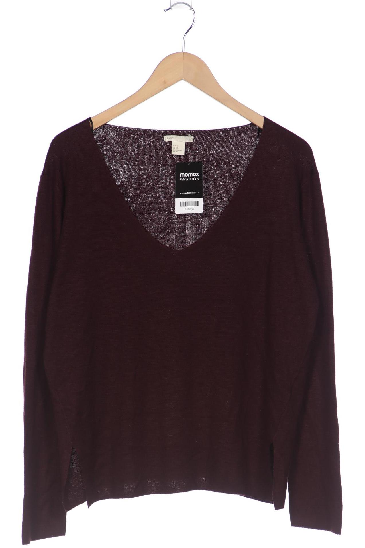 

H&M Damen Pullover, bordeaux, Gr. 38