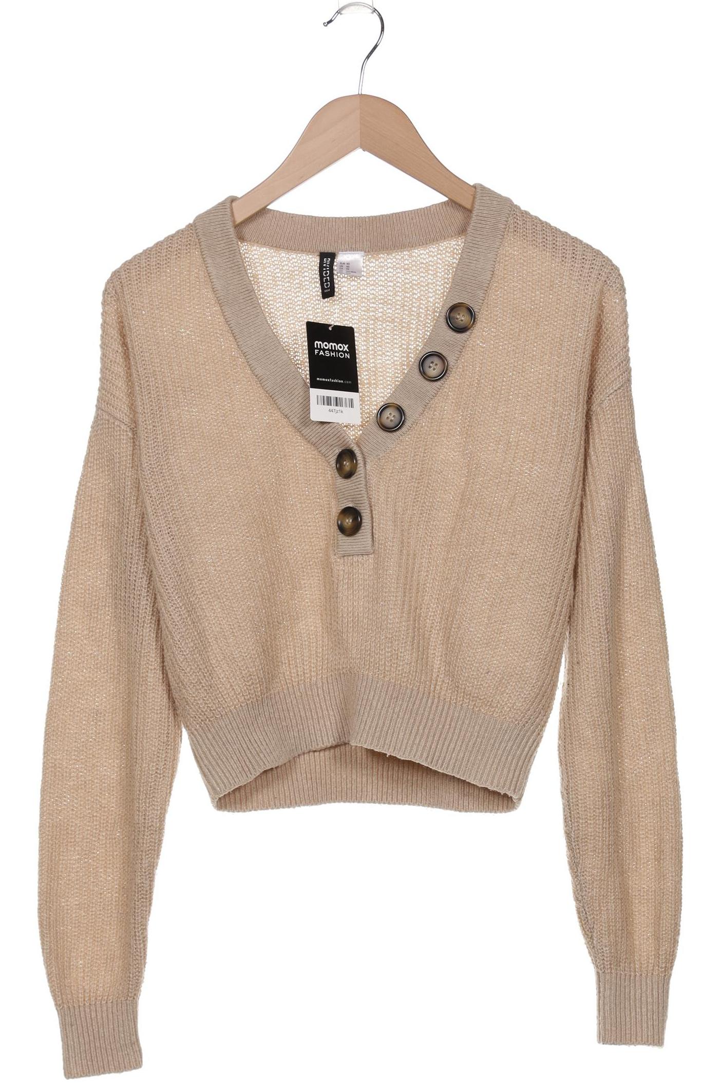 

H&M Damen Pullover, beige, Gr. 34