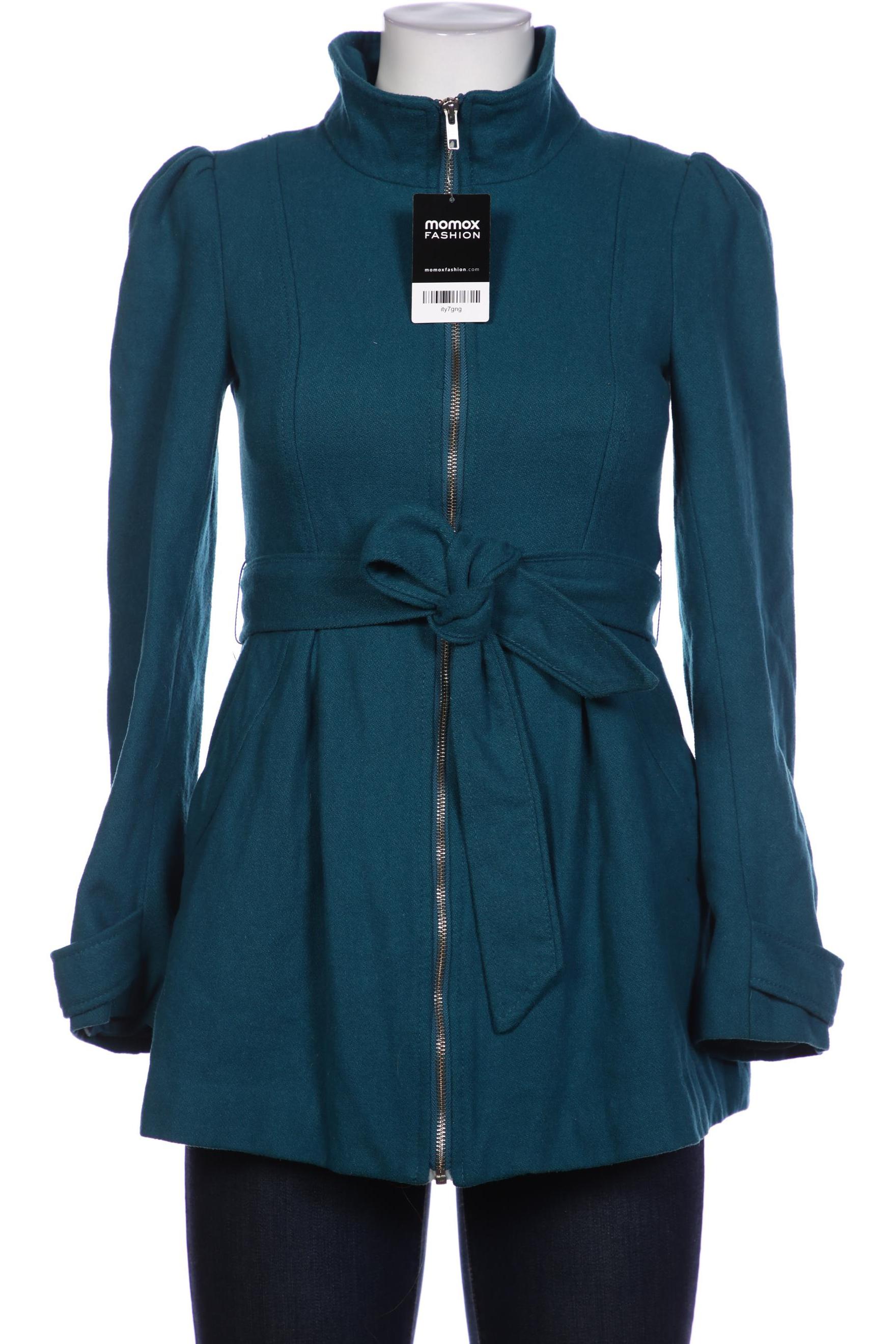 

H&M Damen Mantel, türkis, Gr. 36