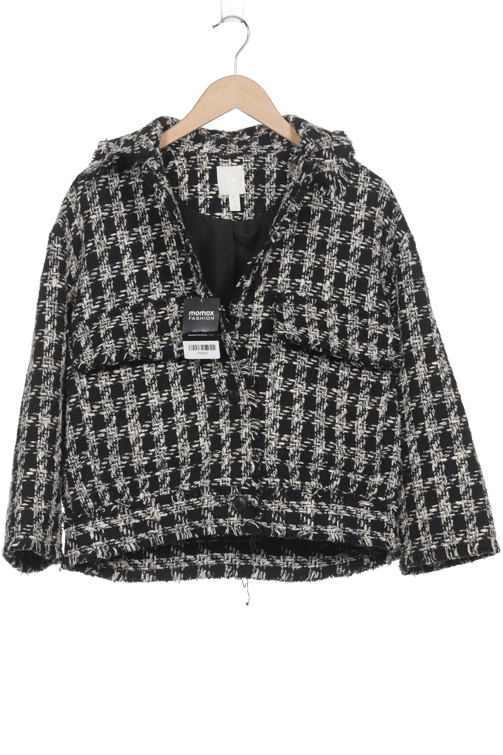 

H&M Damen Jacke, schwarz, Gr. 36