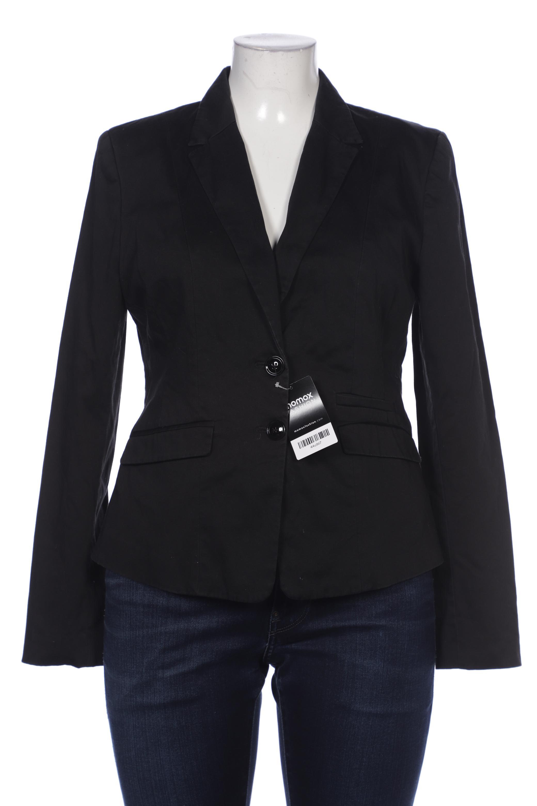 

H&M Damen Blazer, schwarz, Gr. 46