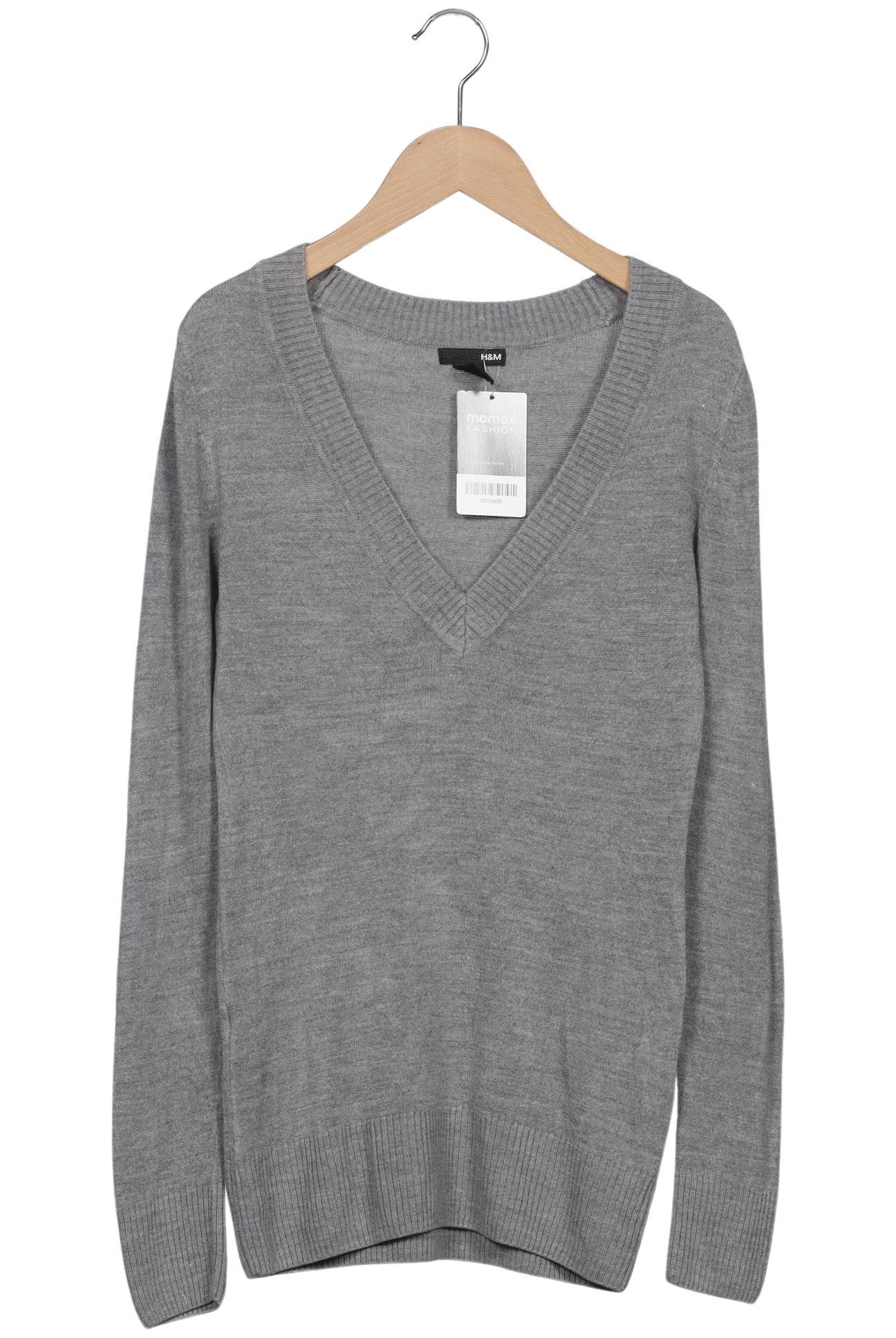 

H&M Damen Pullover, grau, Gr. 36