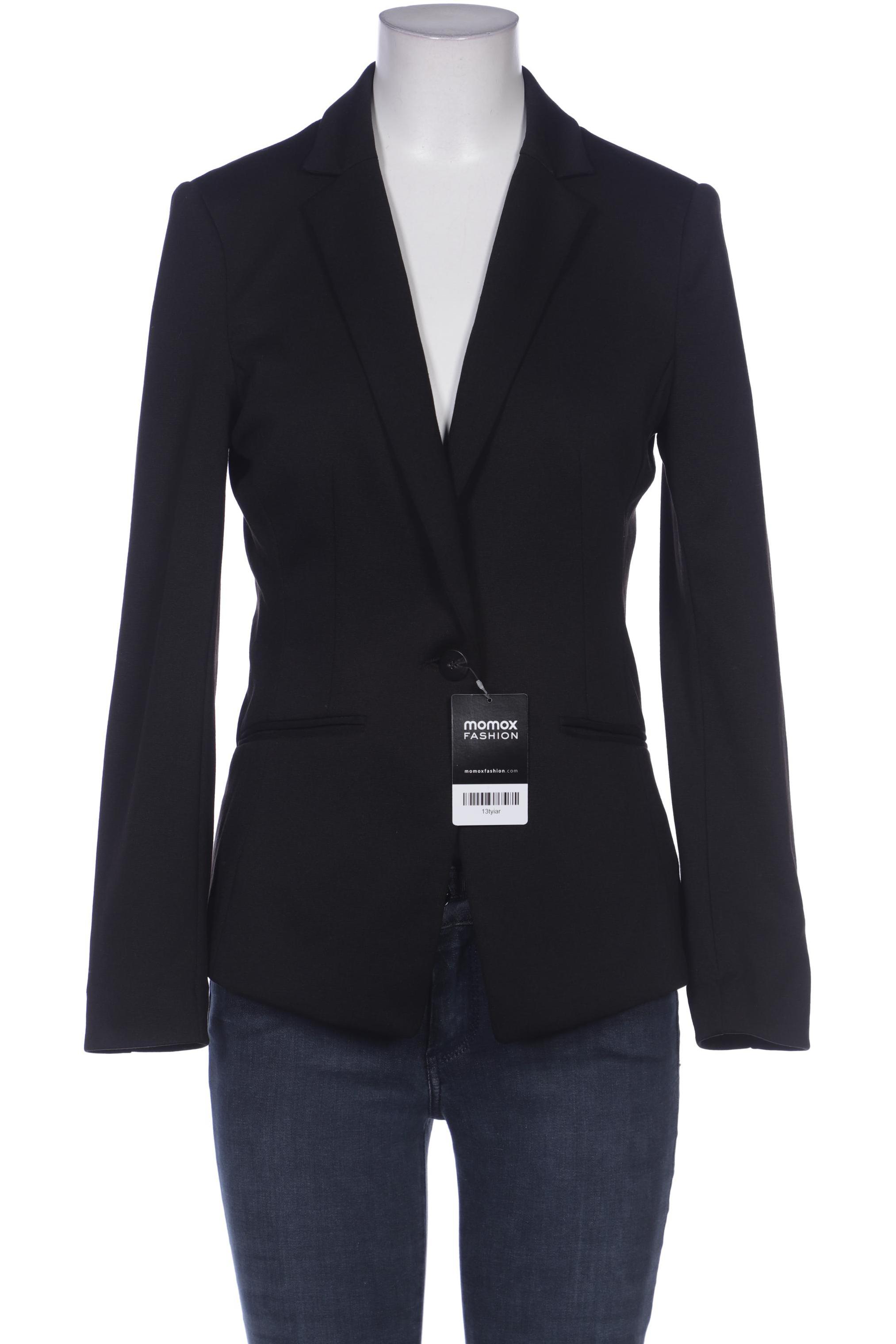 

H&M Damen Blazer, schwarz, Gr. 38