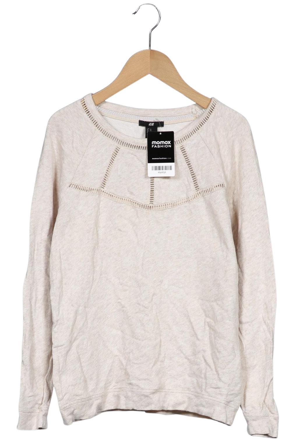 

H&M Damen Sweatshirt, beige, Gr. 34