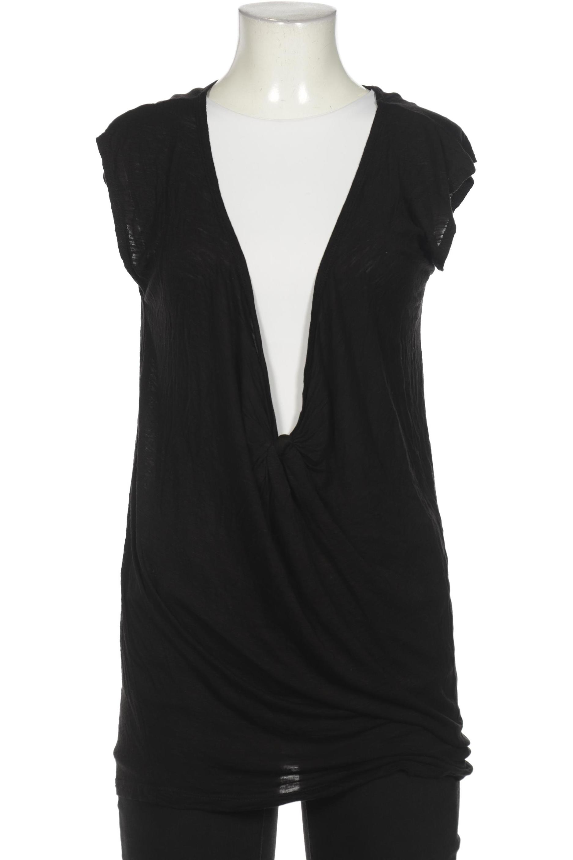 

H&M Damen T-Shirt, schwarz, Gr. 34
