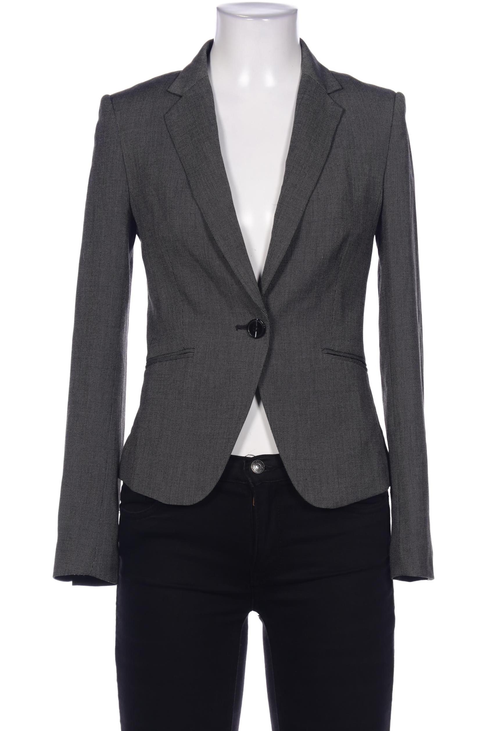 

H&M Damen Blazer, grau, Gr. 34