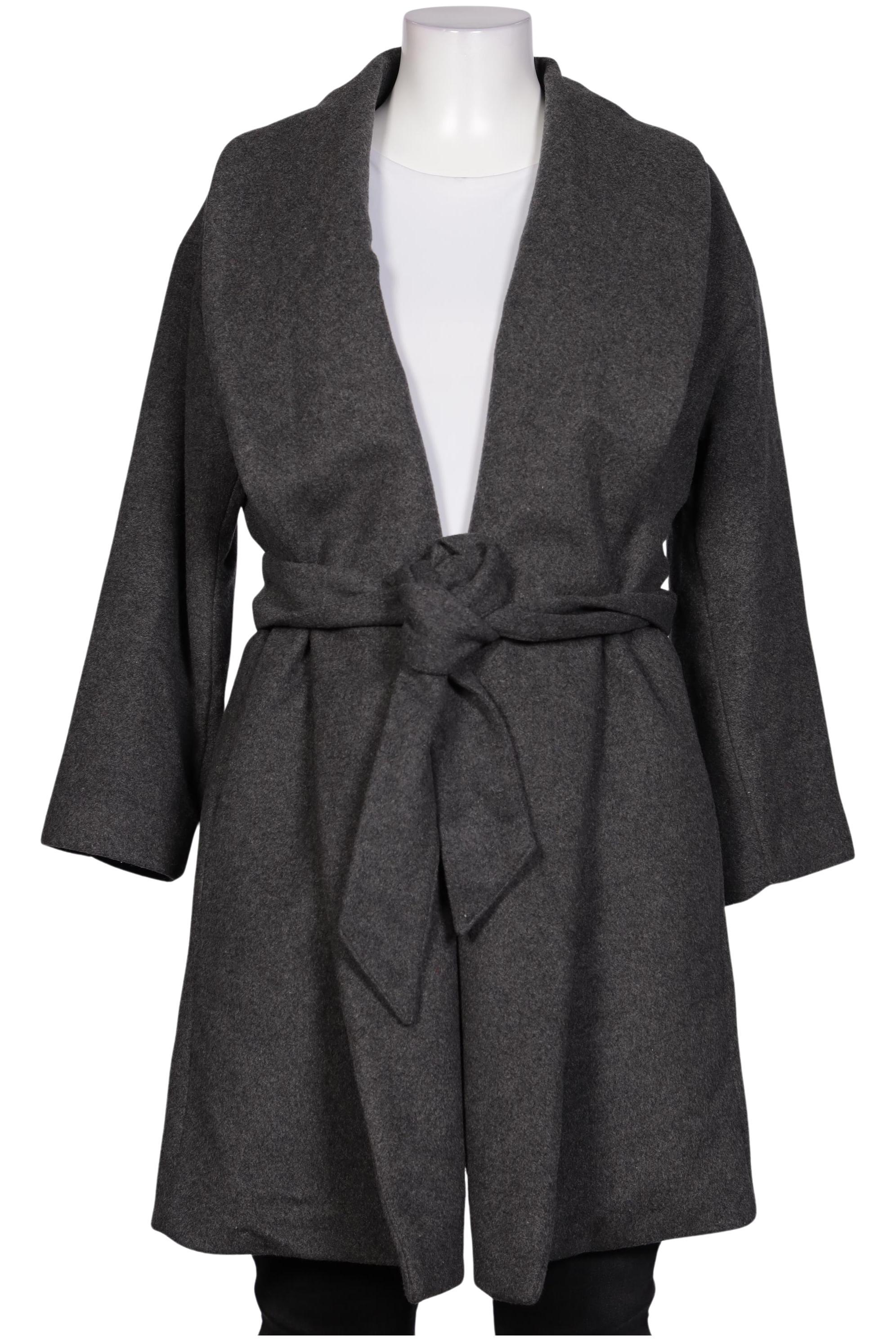 

H&M Damen Mantel, grau, Gr. 42