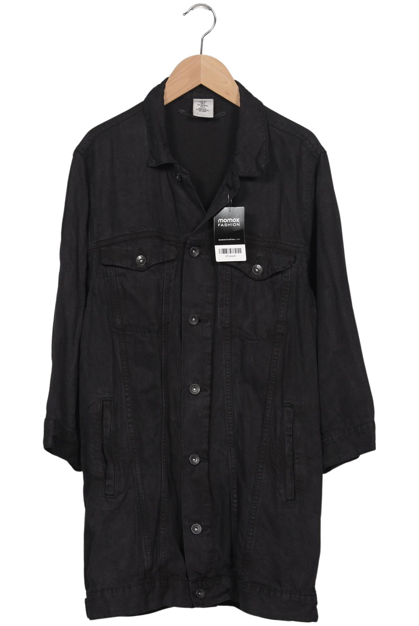

H&M Damen Jacke, schwarz, Gr. 36