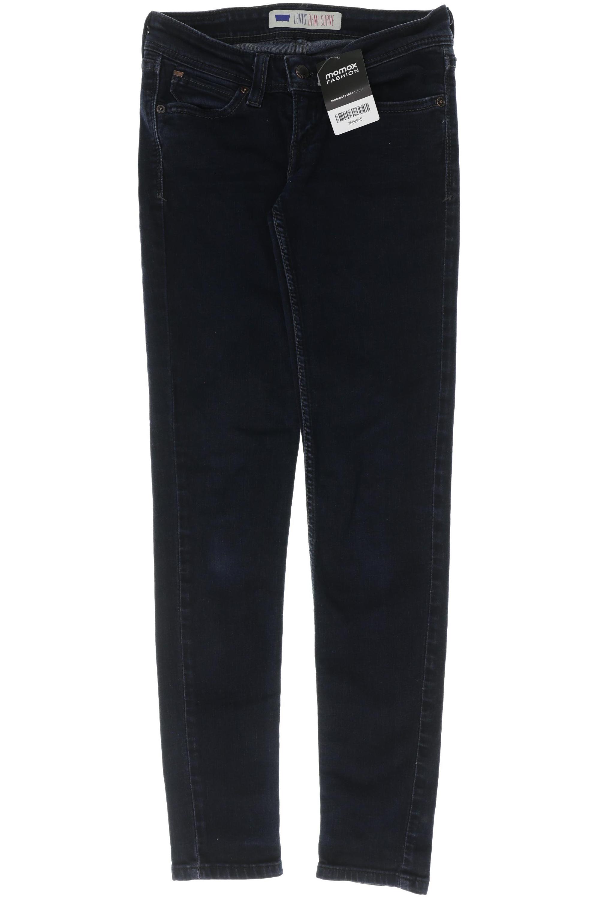 

H&M Damen Stoffhose, blau, Gr. 0