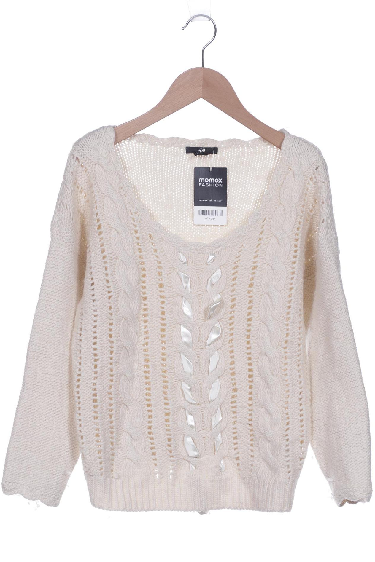 

H&M Damen Pullover, cremeweiß