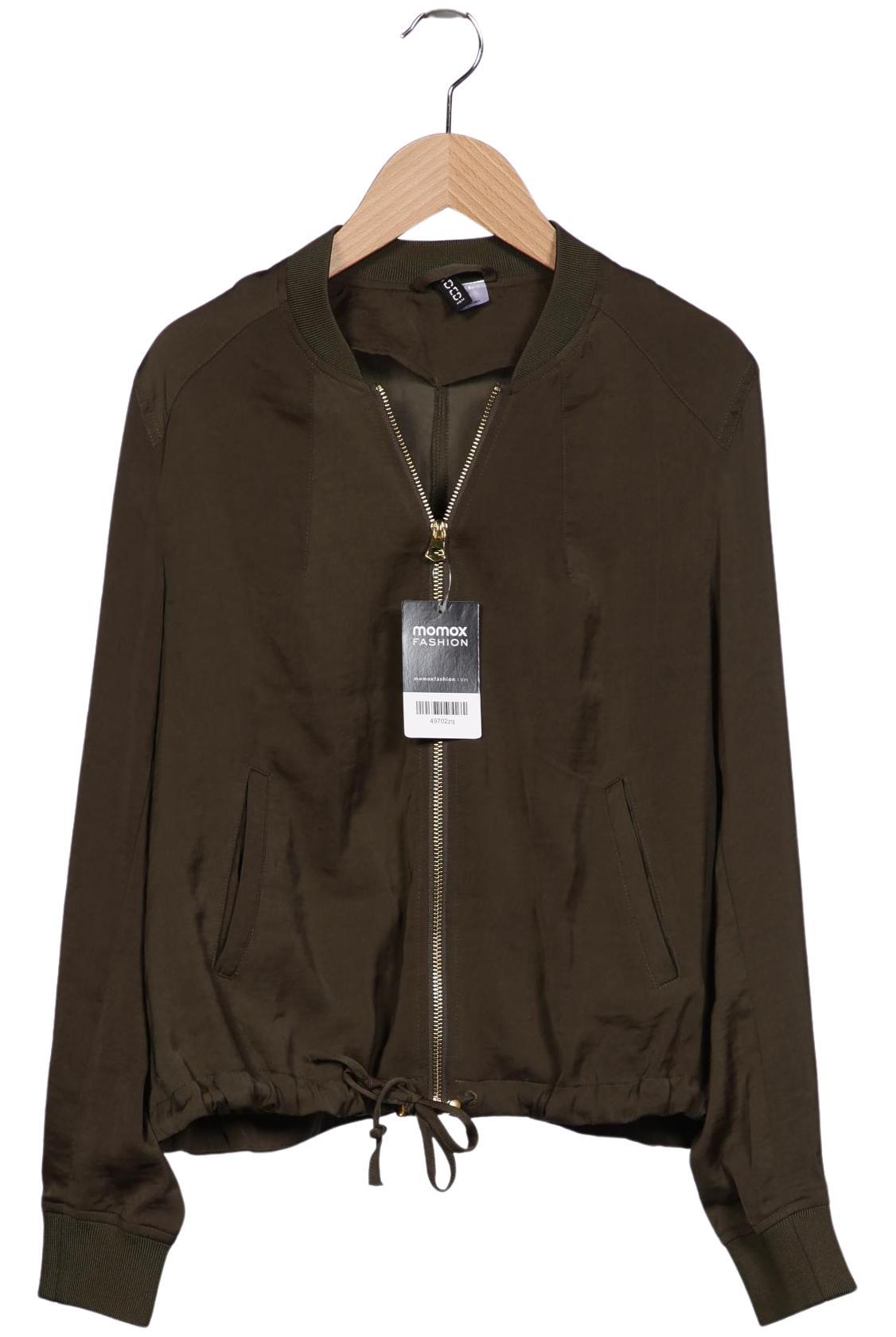 

H&M Damen Jacke, grün, Gr. 38