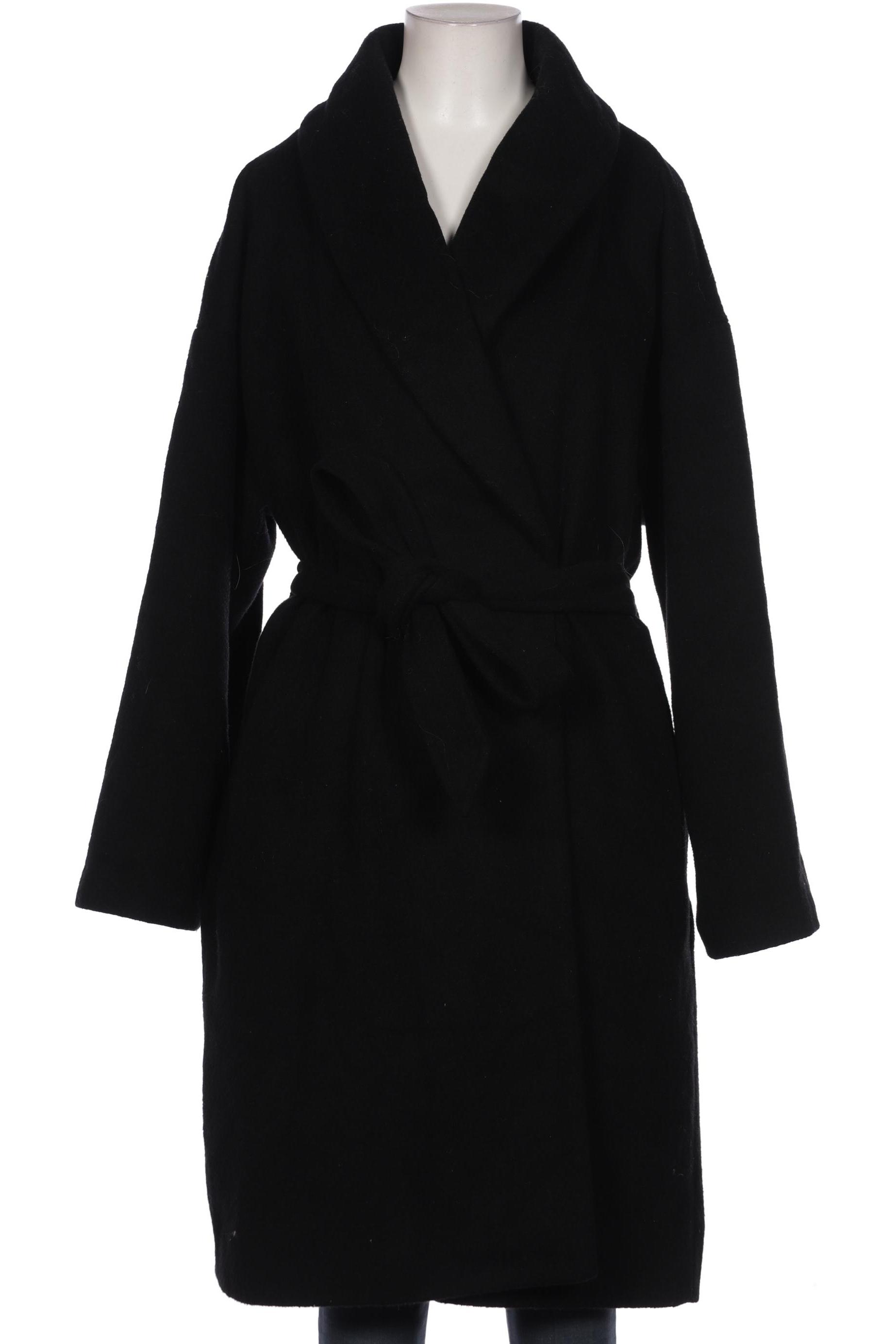 

H&M Damen Mantel, schwarz, Gr. 38