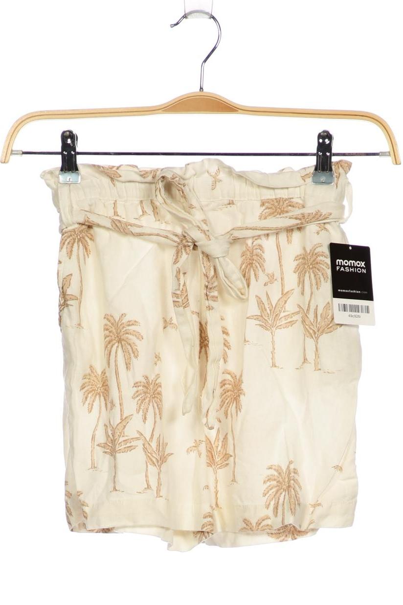 

H&M Damen Shorts, cremeweiß, Gr. 32