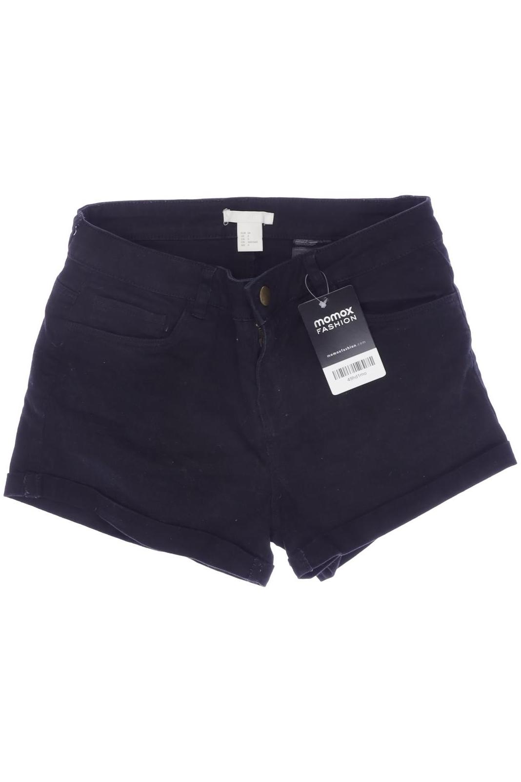 

H&M Damen Shorts, schwarz, Gr. 34